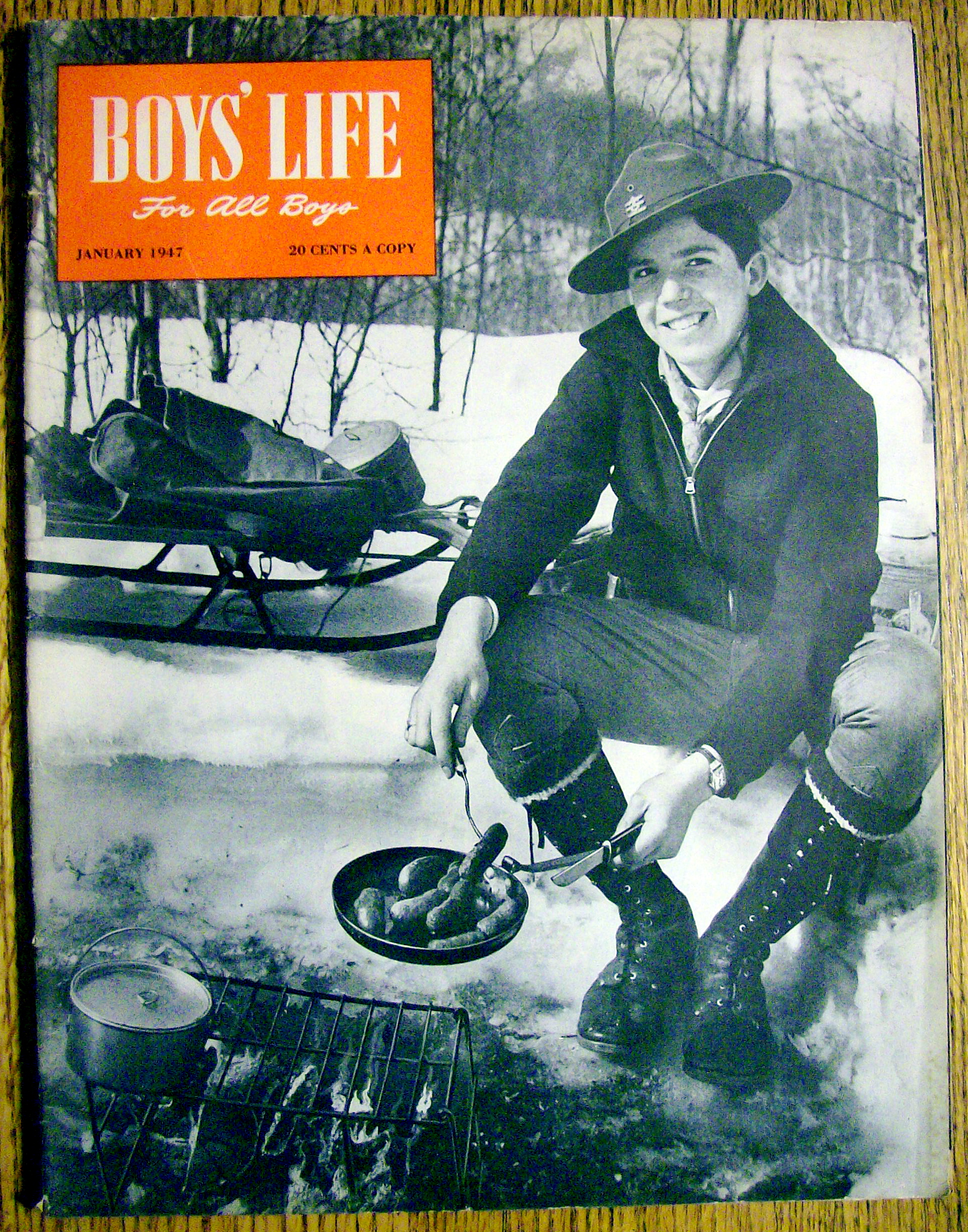 Boys Life Magazine-January 1947-Buck Rogers Age Is Here