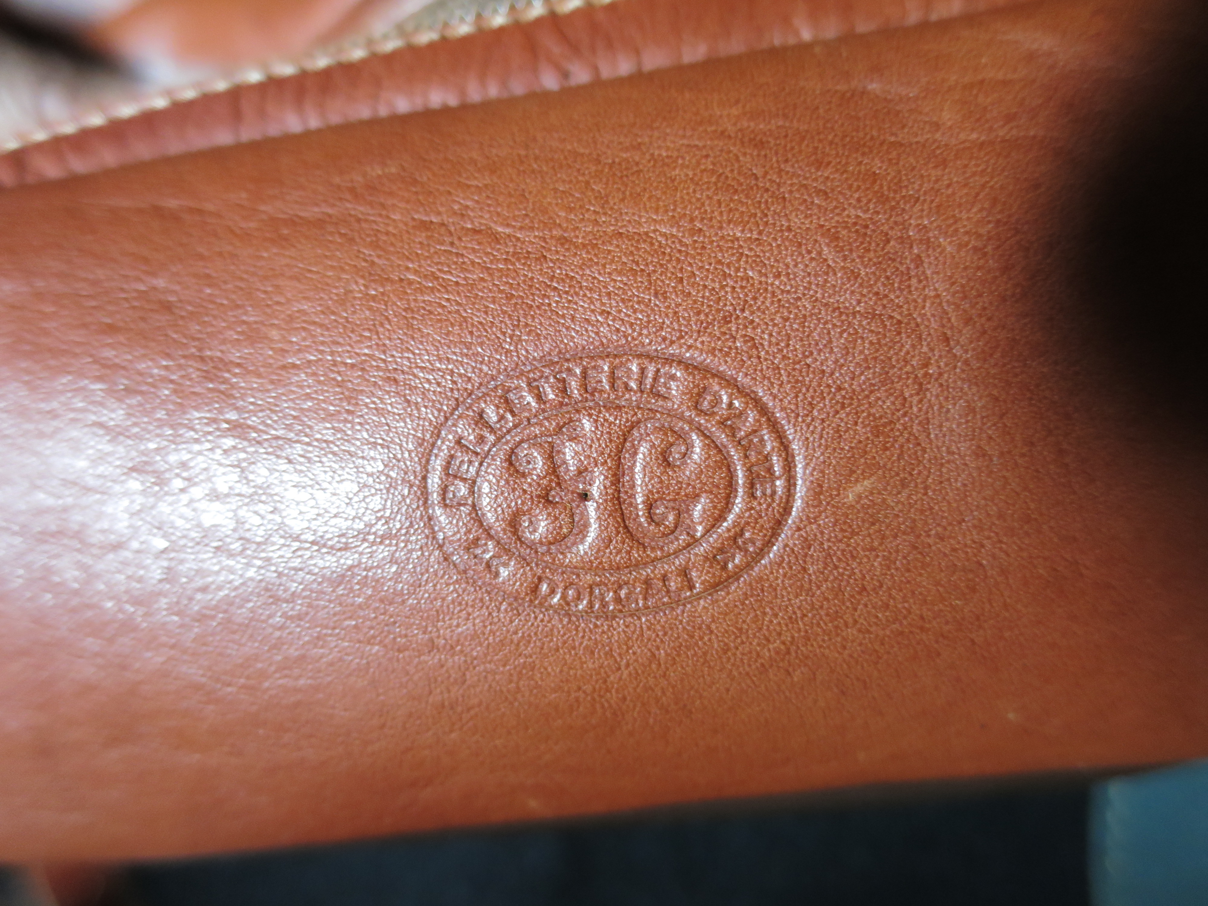 FG Pelletterie Darte Dorgali Leather Fanny Pack Vintage
