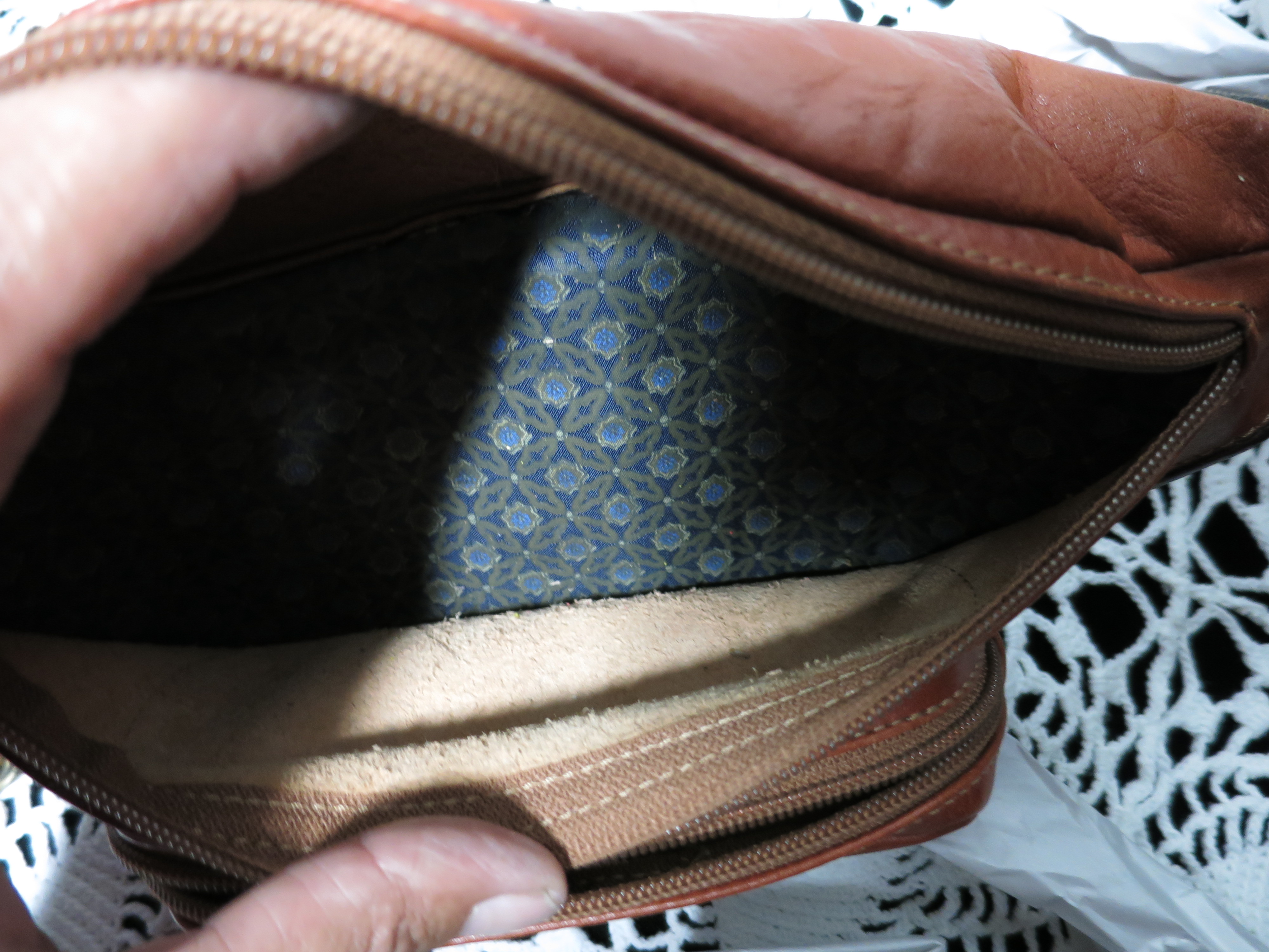 FG Pelletterie Darte Dorgali Leather Fanny Pack Vintage