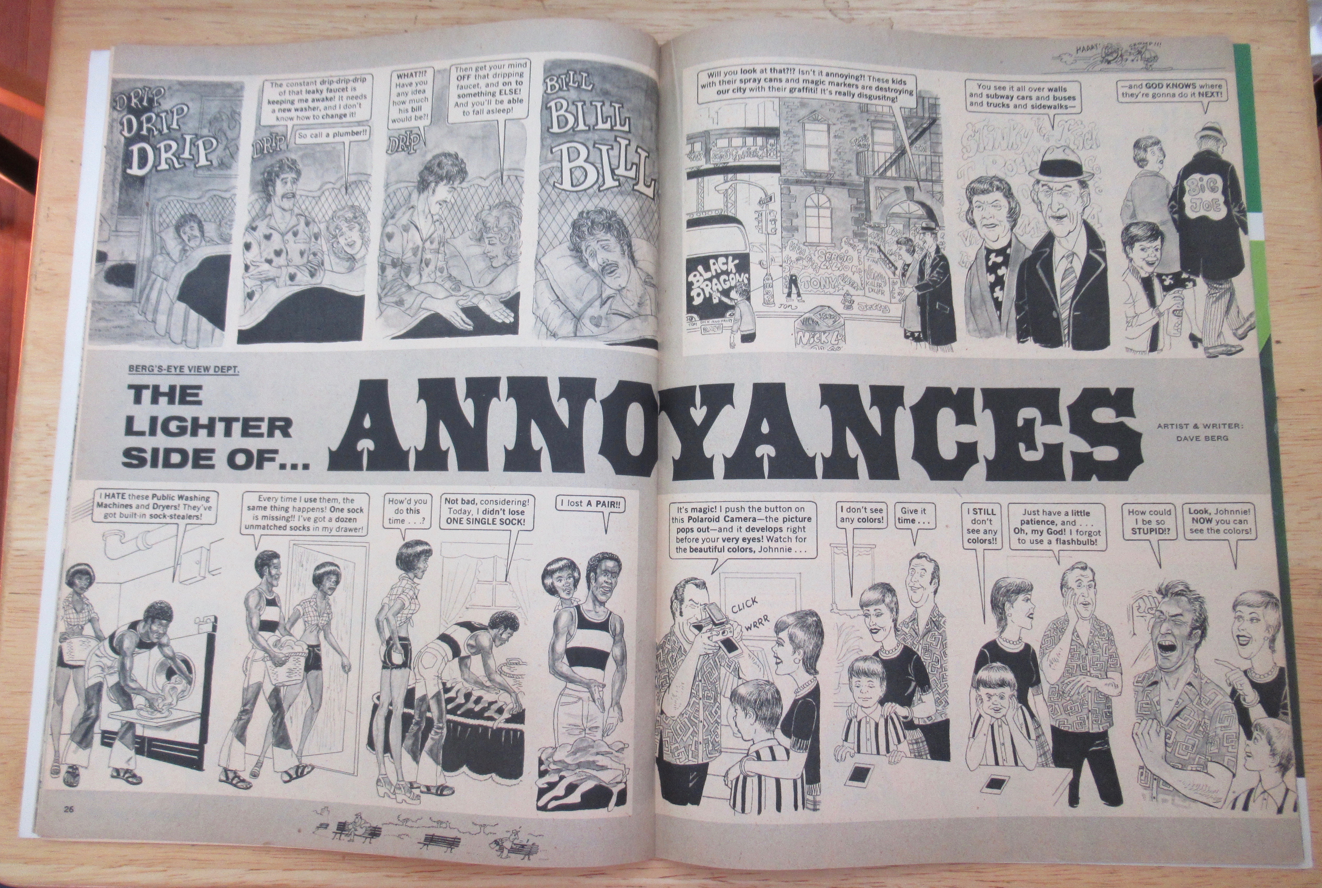 Mad Magazine #184 July 1976 Bring Back Arbor Day