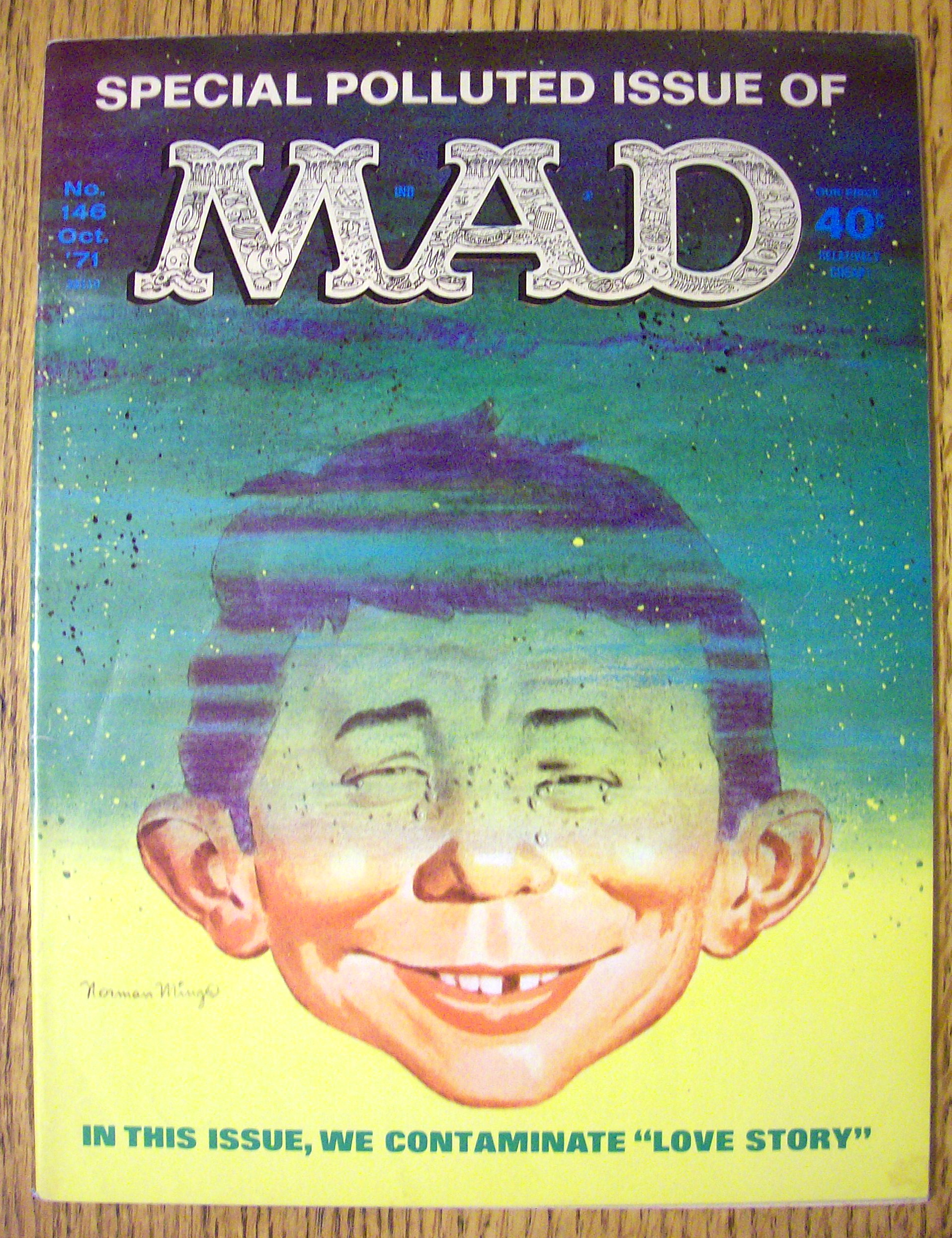 Mad Magazine #146 October 1971 Love Story