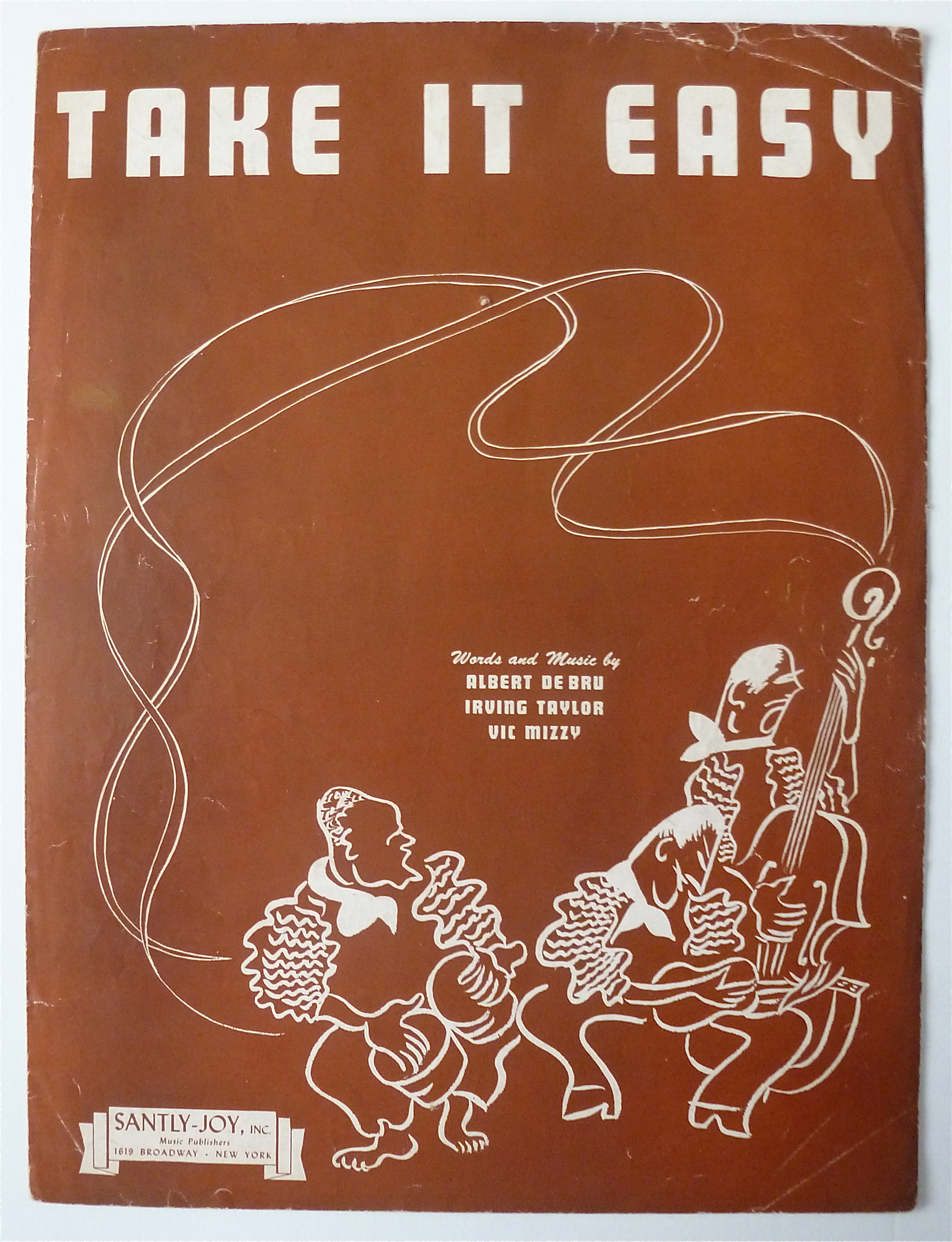 Sheet Music For 1943 Take It Easy