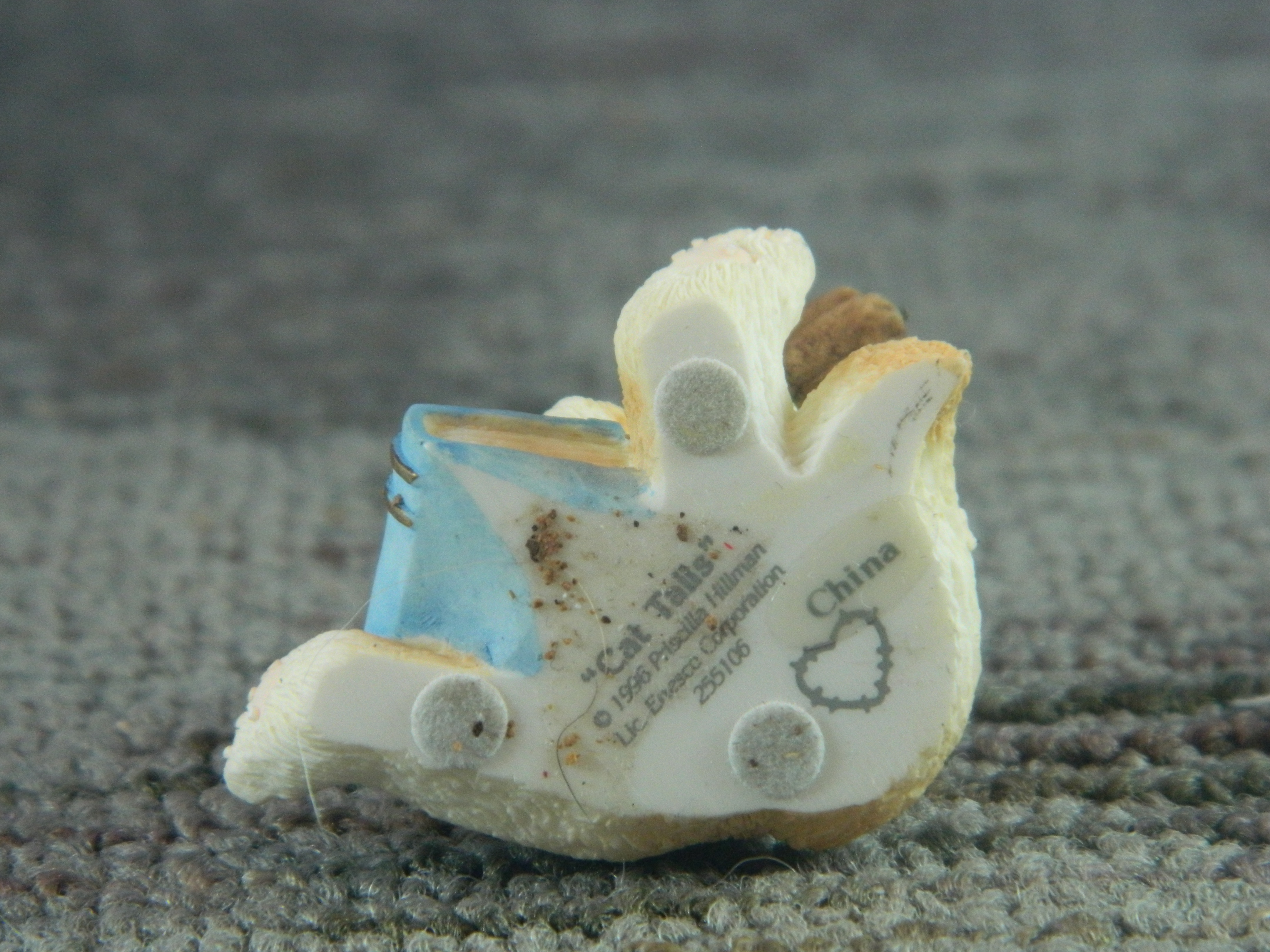 1996 Enesco Hillman Calico Kittens Cat Tails