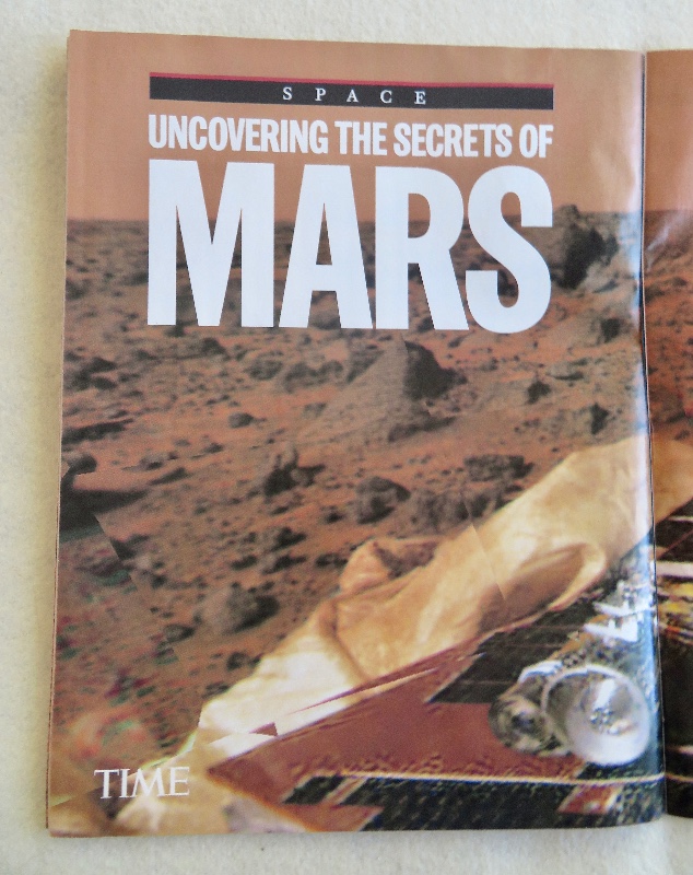 Time Magazine July 14, 1997 Mars (July 4, 1997)