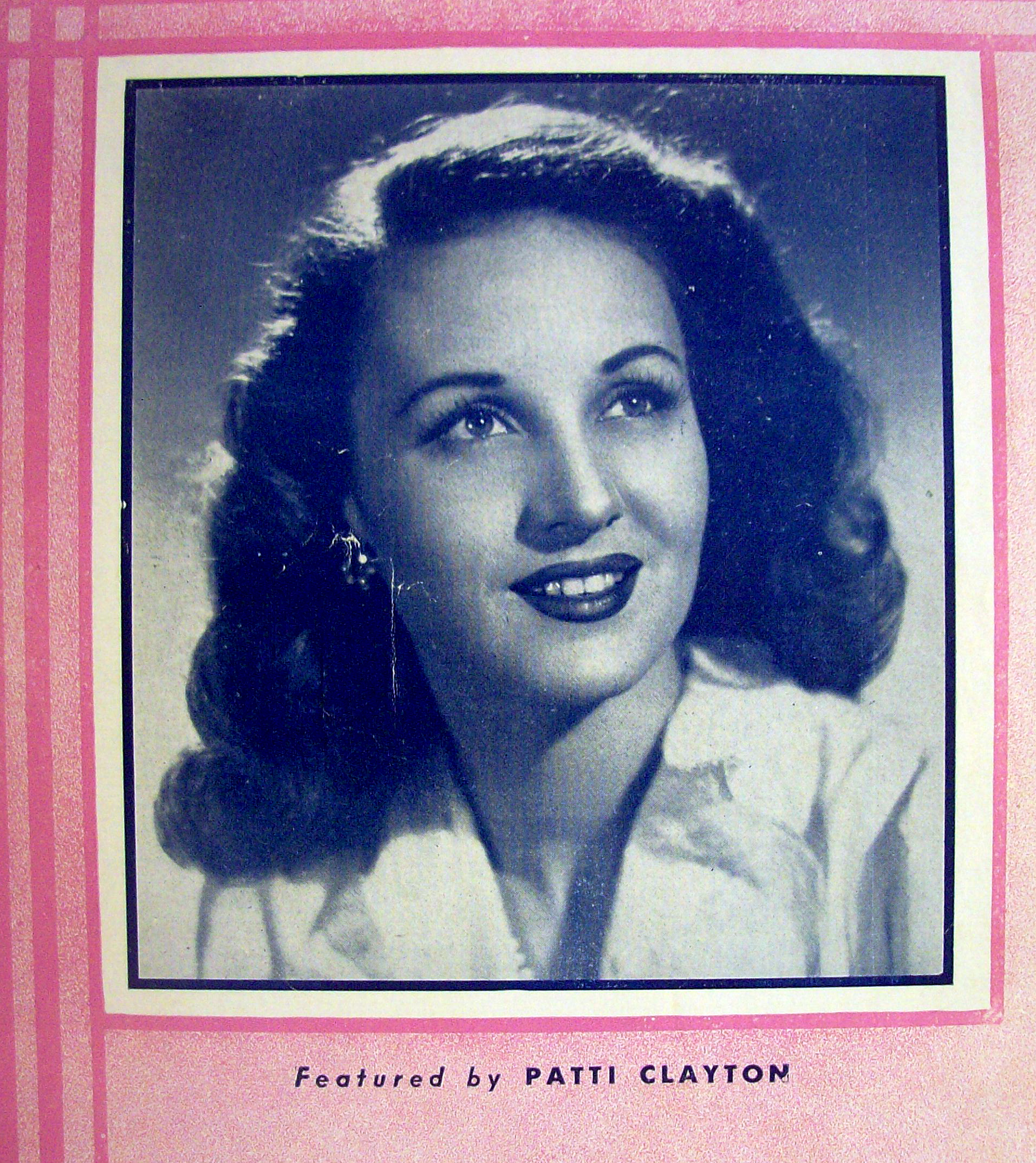Sheet Music For 1946 Guilty (Patti Clayton)