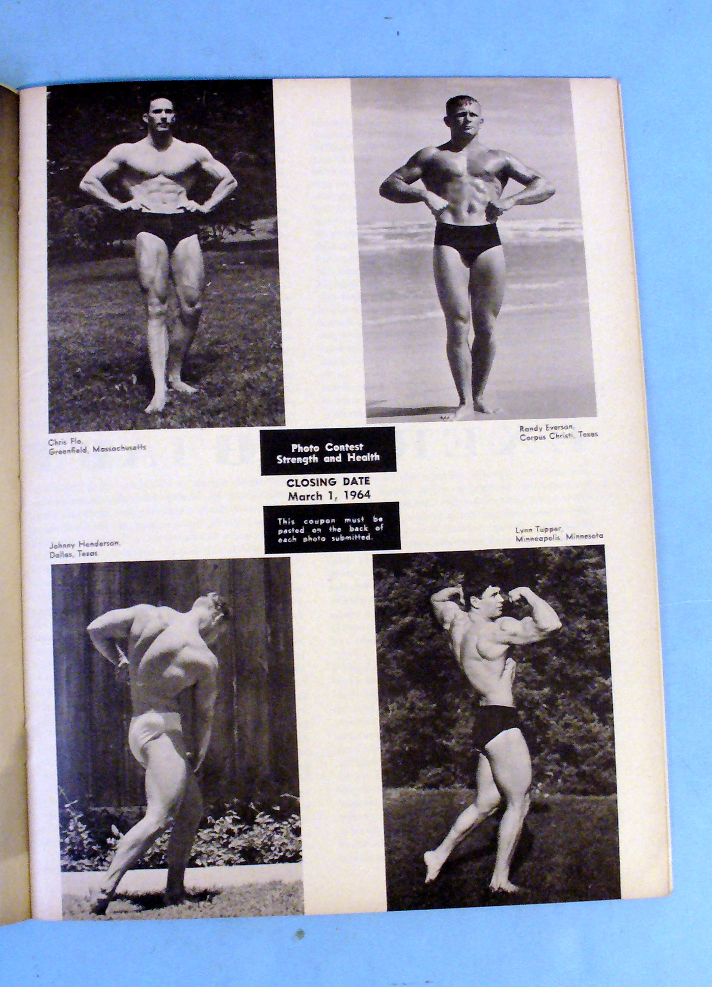Strength & Health Magazine, February 1964 Mike Dadigan