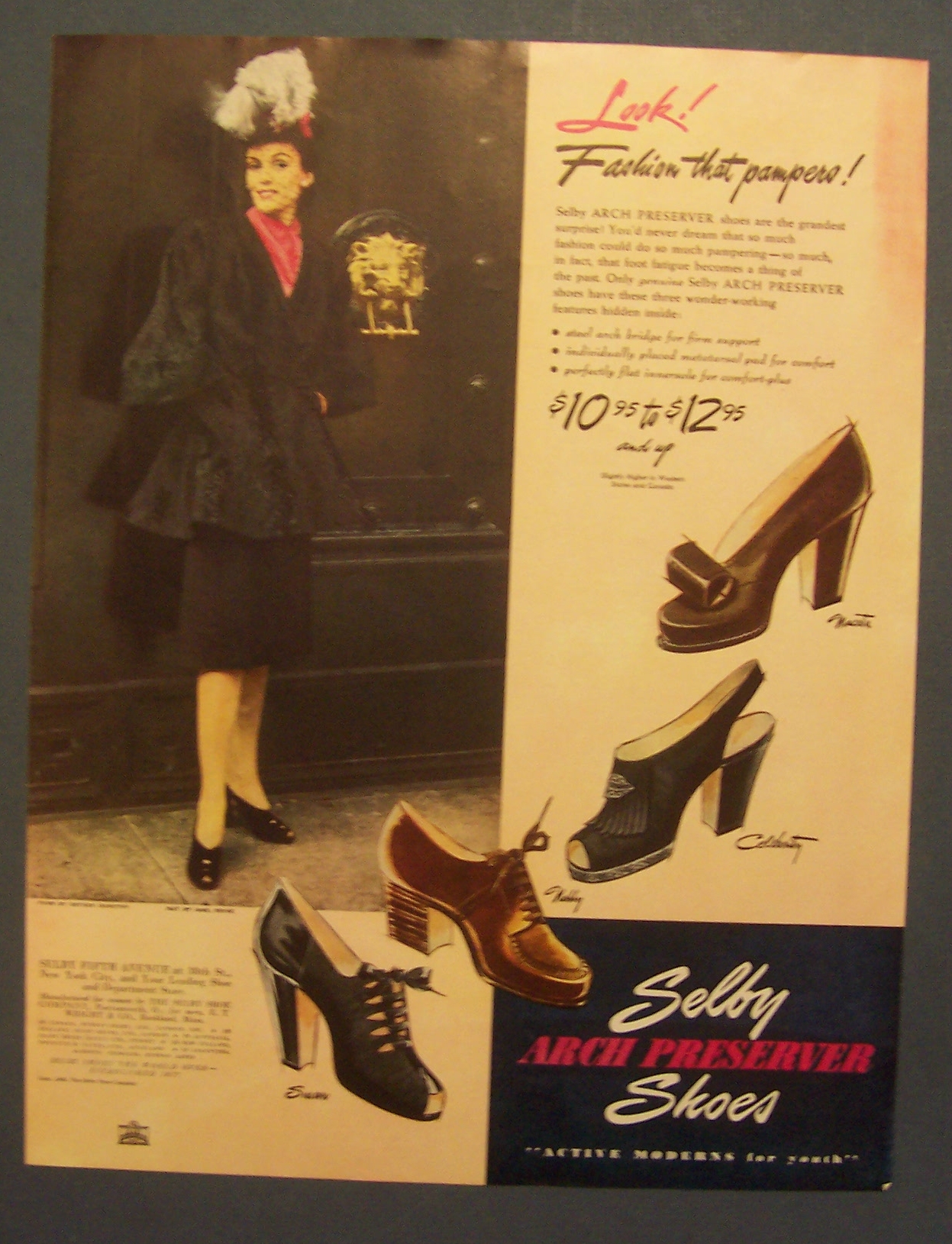 1946  Selby  Arch  Preserver  Shoes