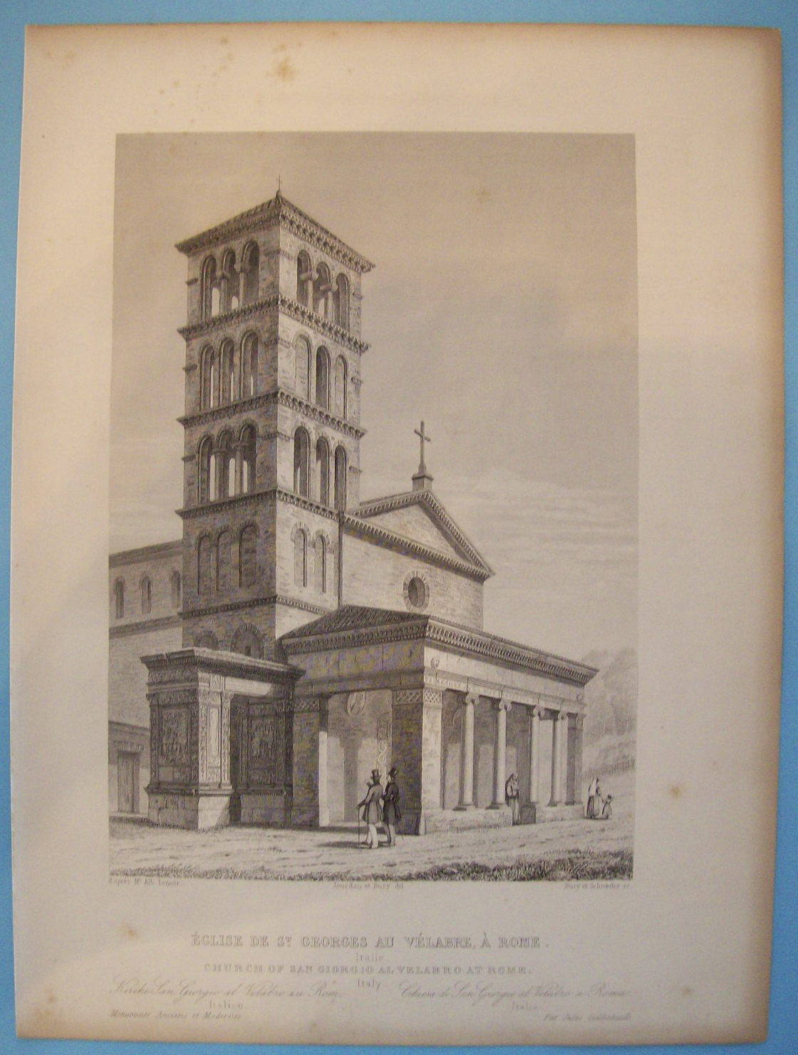 Eglise De St Georges Au Velabre A Rome