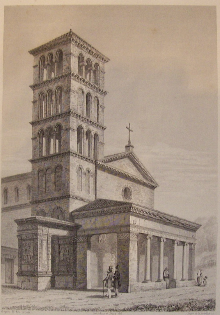 Eglise De St Georges Au Velabre A Rome