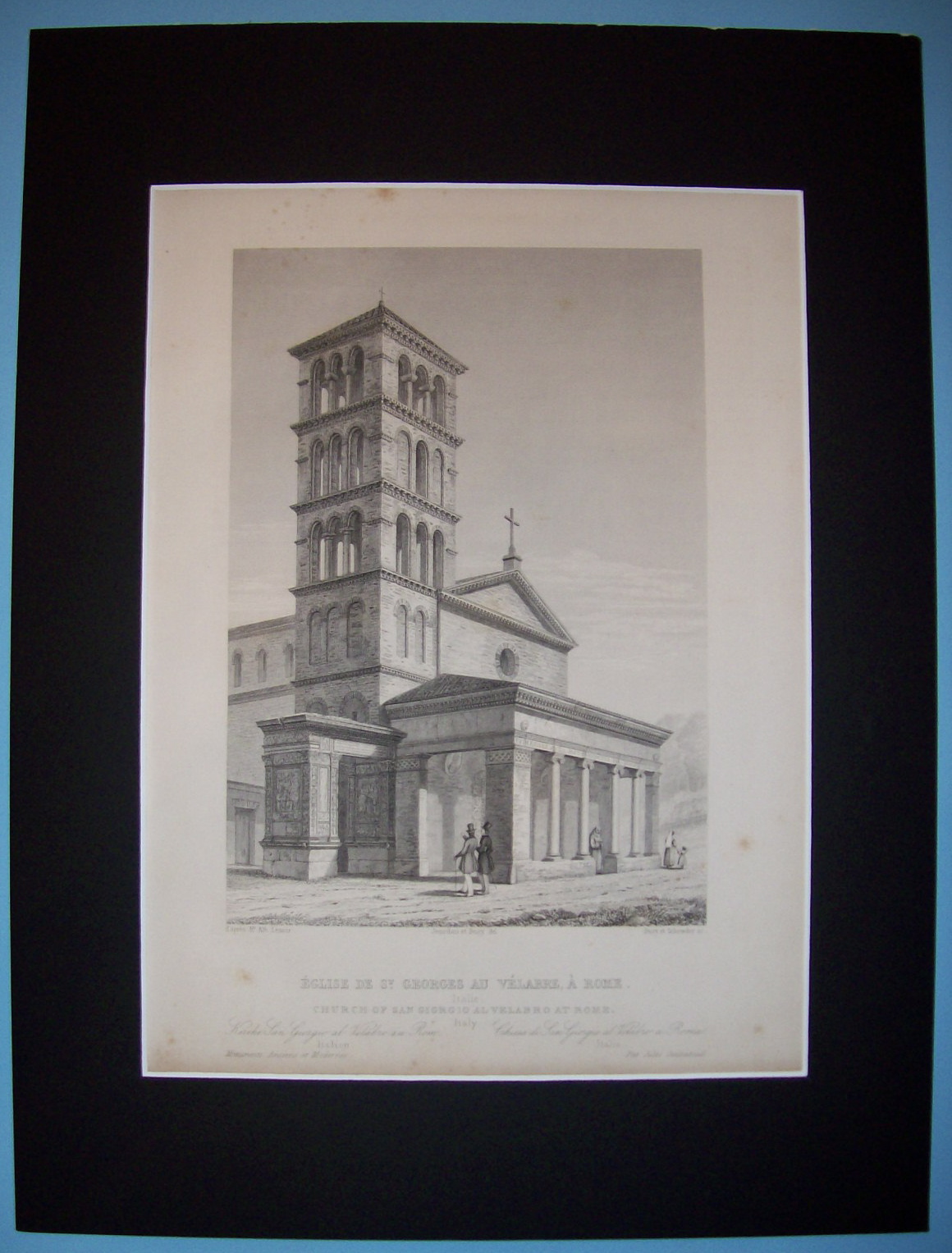 Eglise De St Georges Au Velabre A Rome