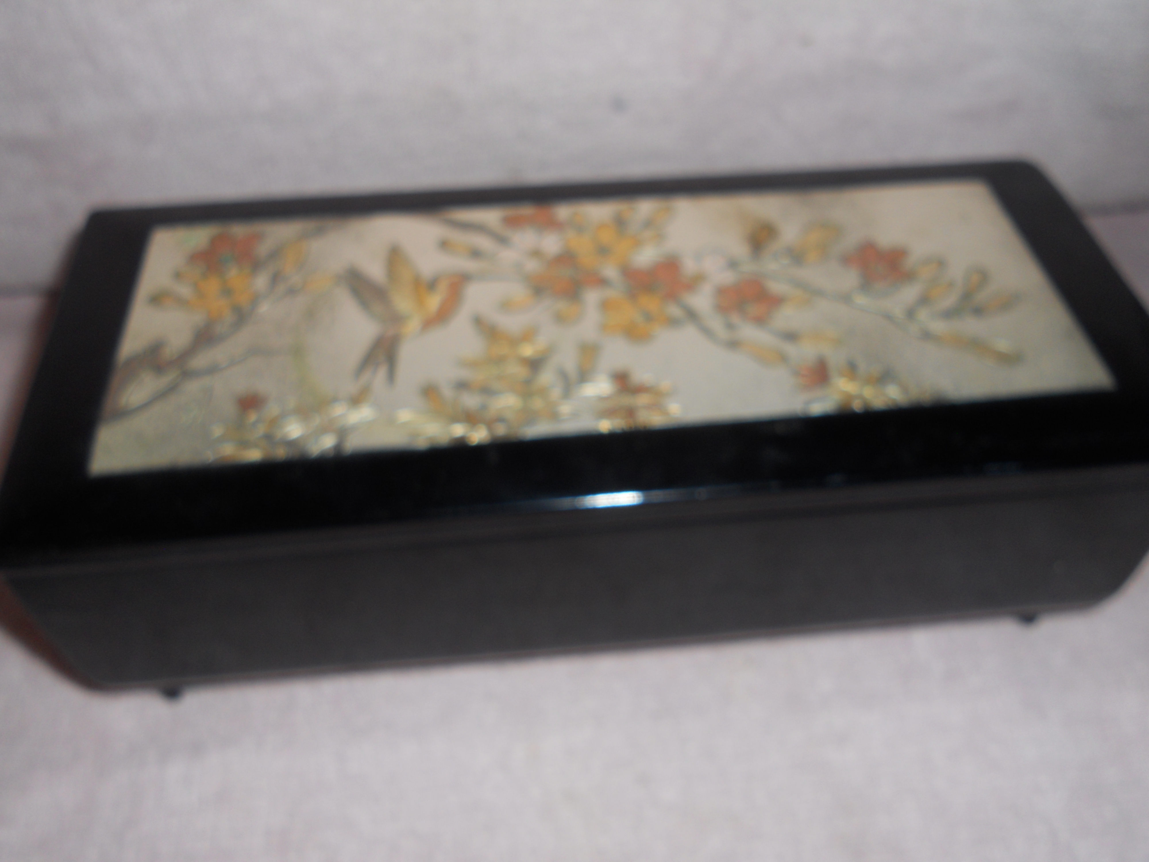 Musical Jewelry Box Chokin Art Collection