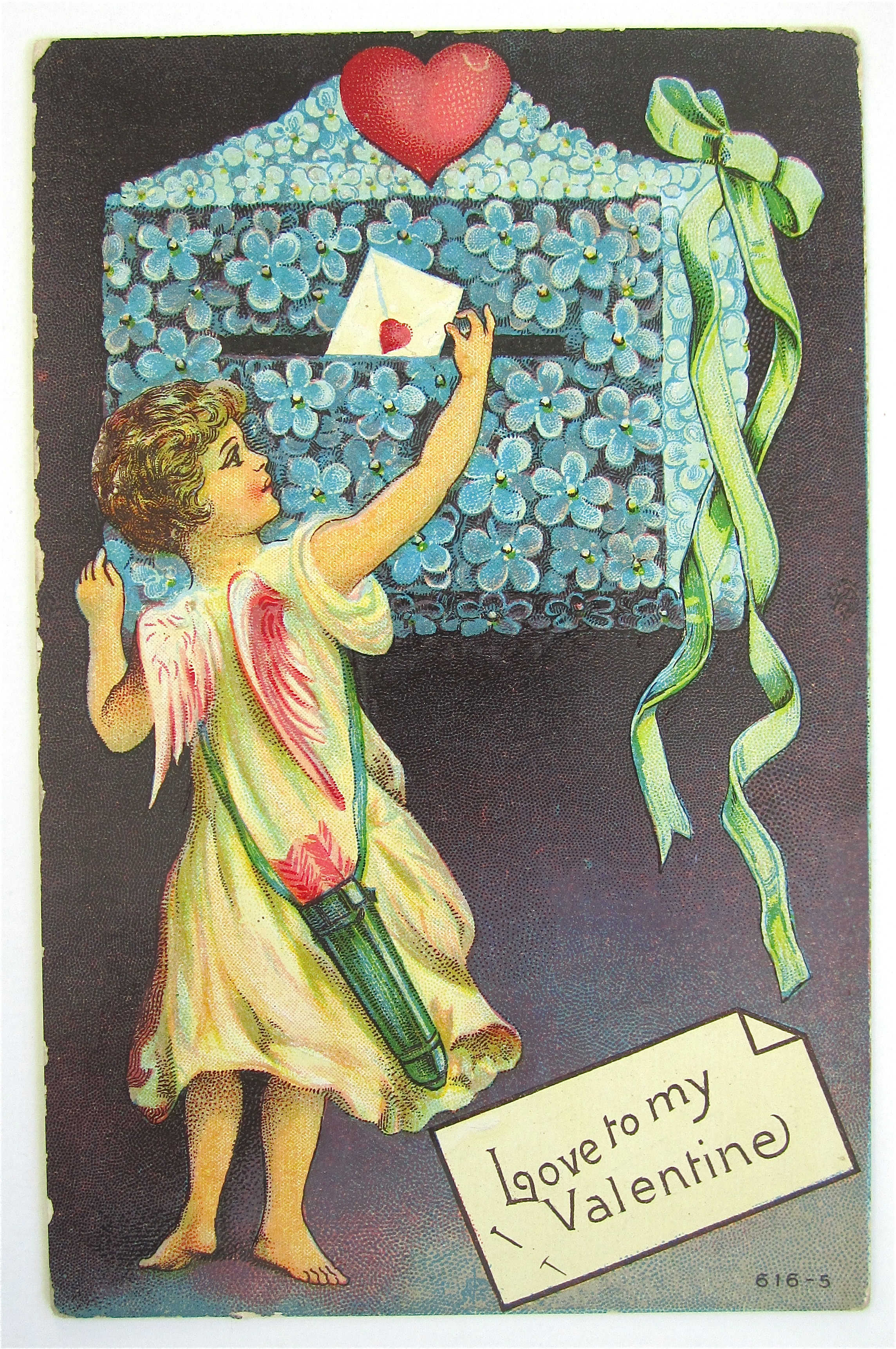 Love To My Valentine Postcard