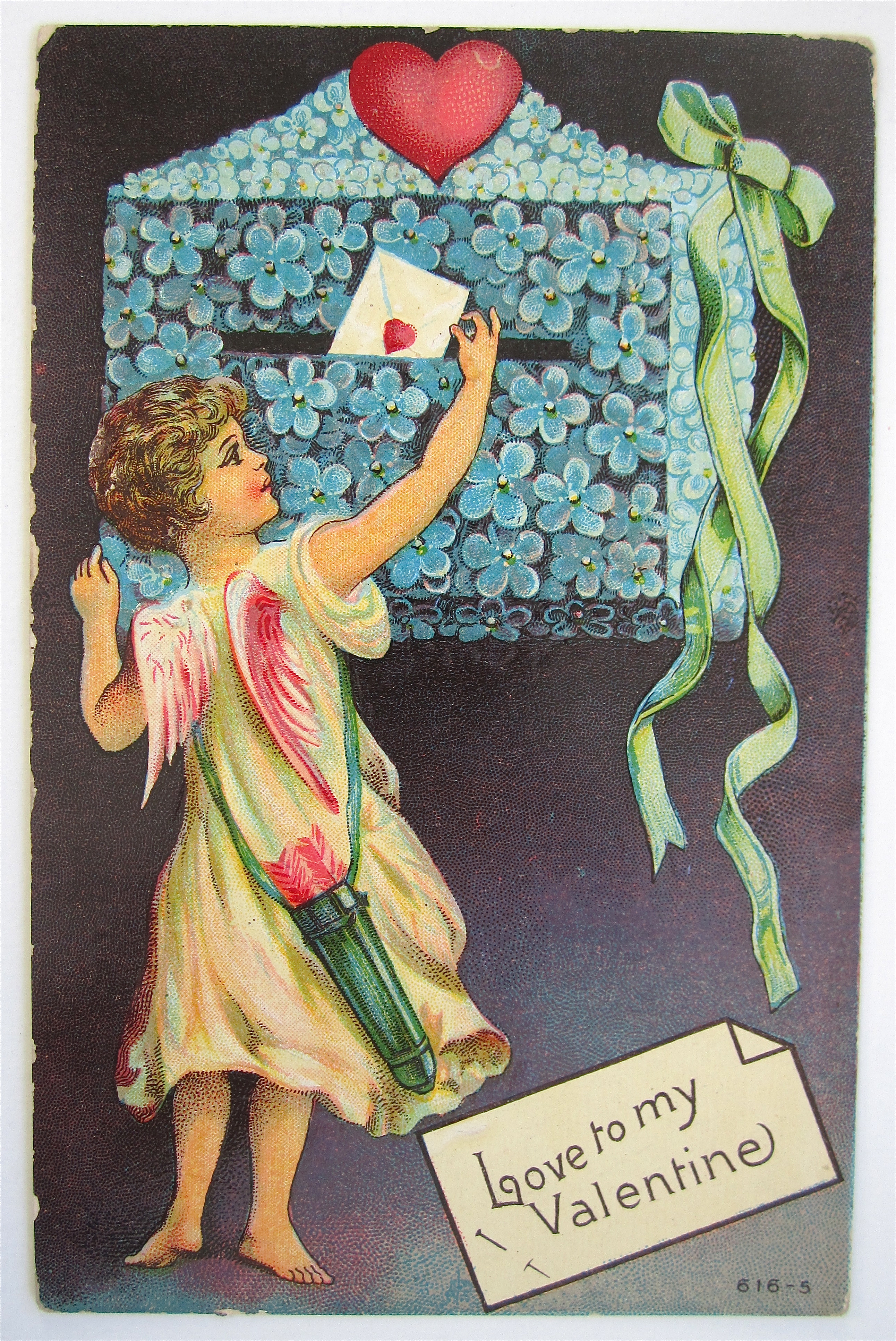 Love To My Valentine Postcard
