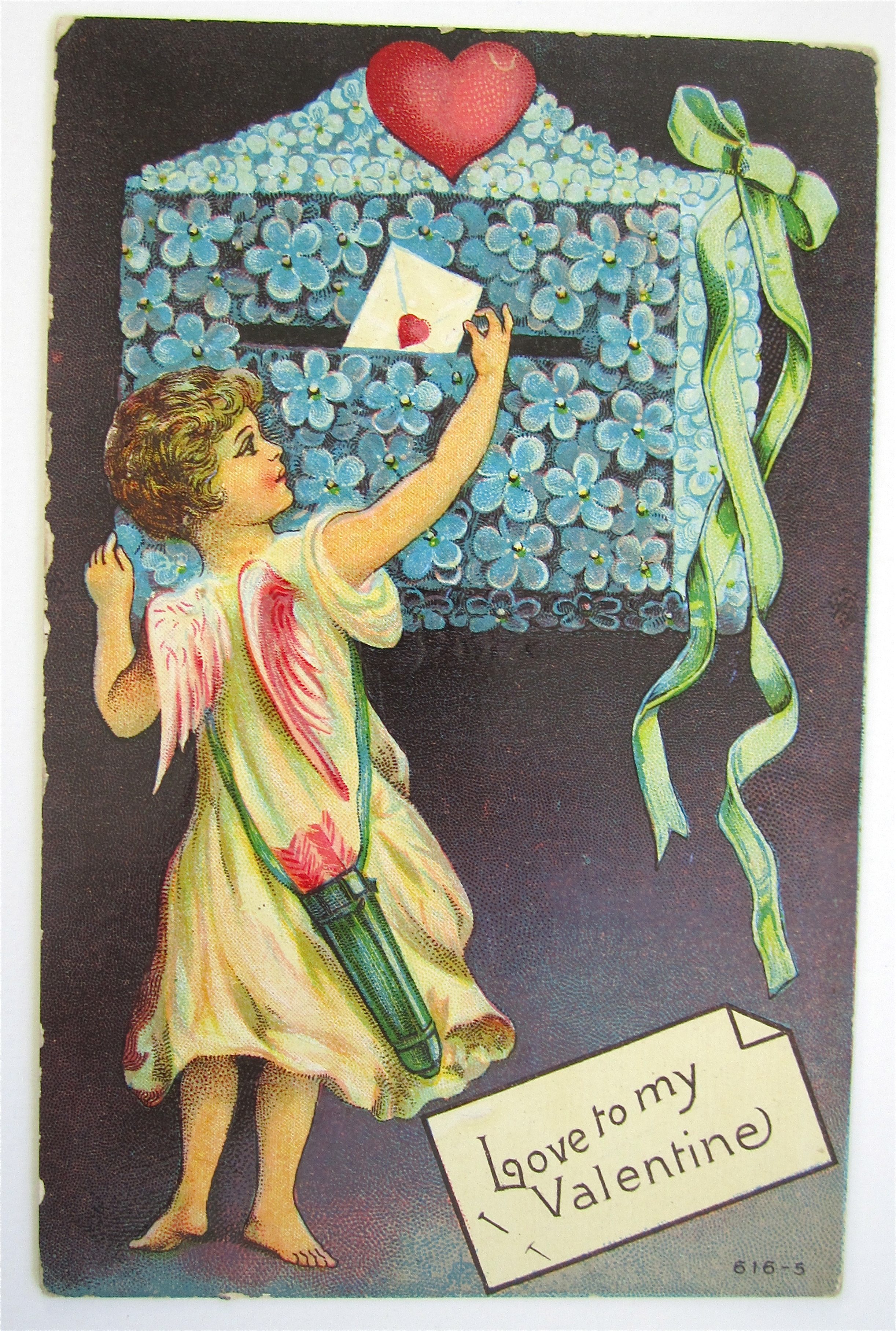 Love To My Valentine Postcard