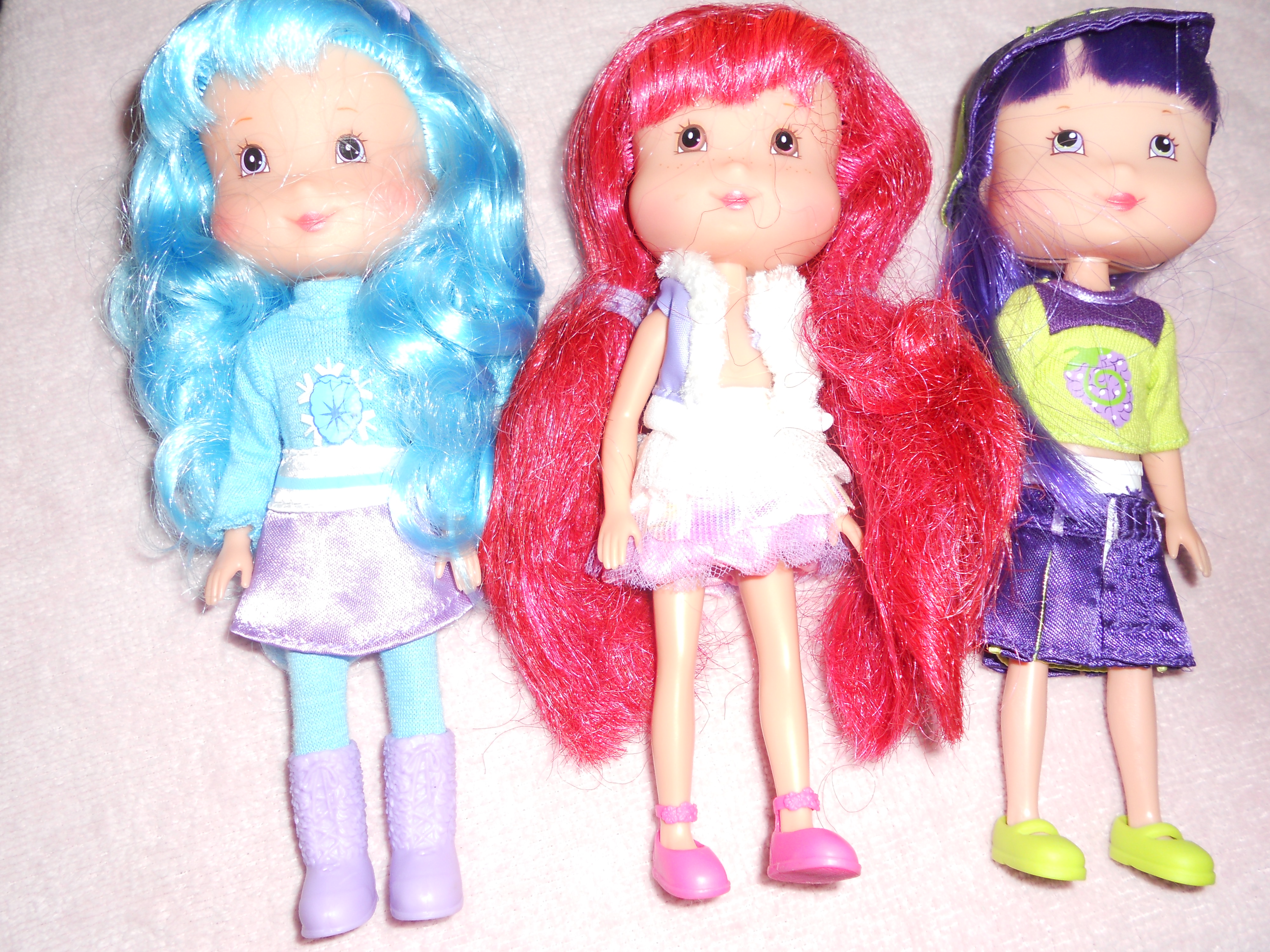 Strawberry Shortcake Dolls Set of 3
