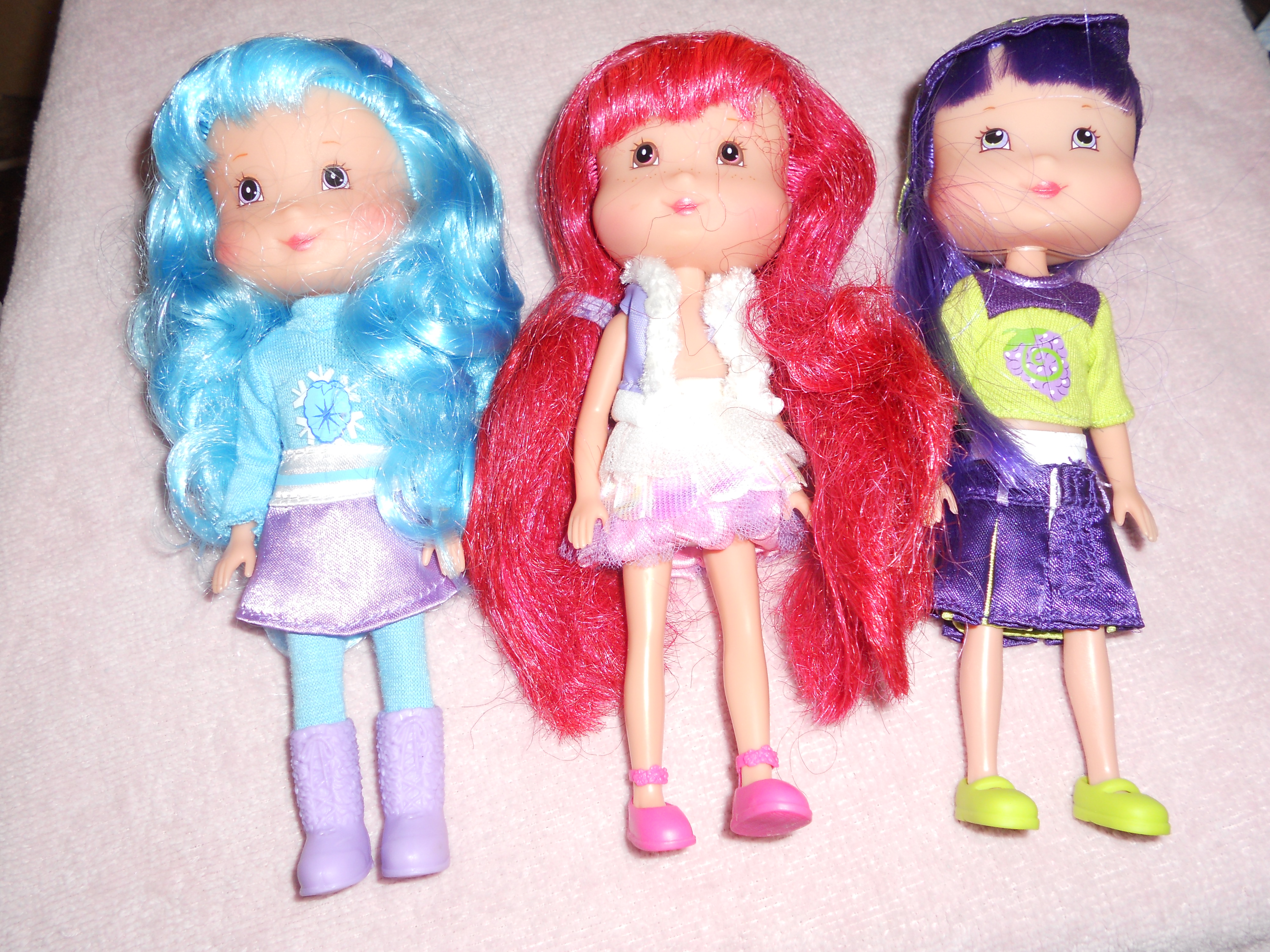 Strawberry Shortcake Dolls Set of 3