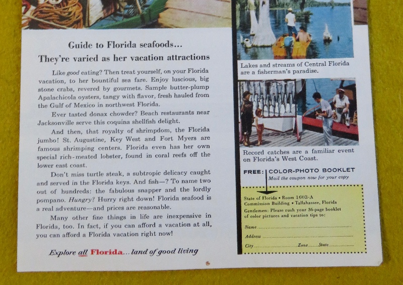 1956 Florida with a Family About to Board a Fishing Boat