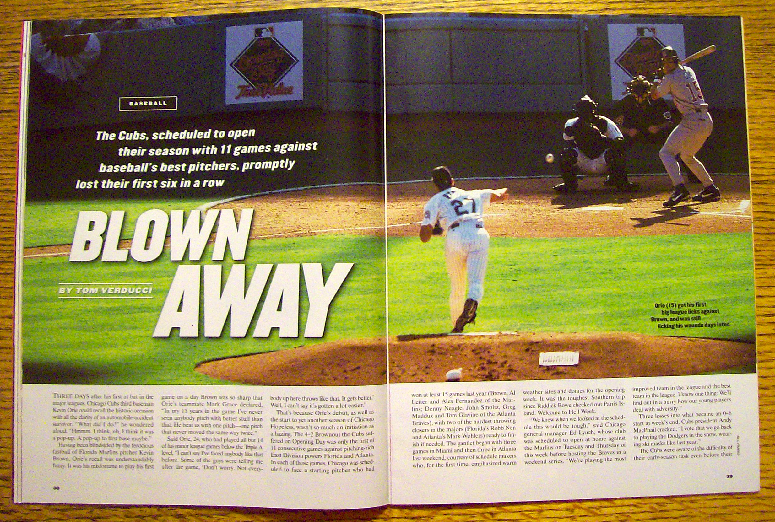 Sports Illustrated Magazine April 14, 1997 Drugs