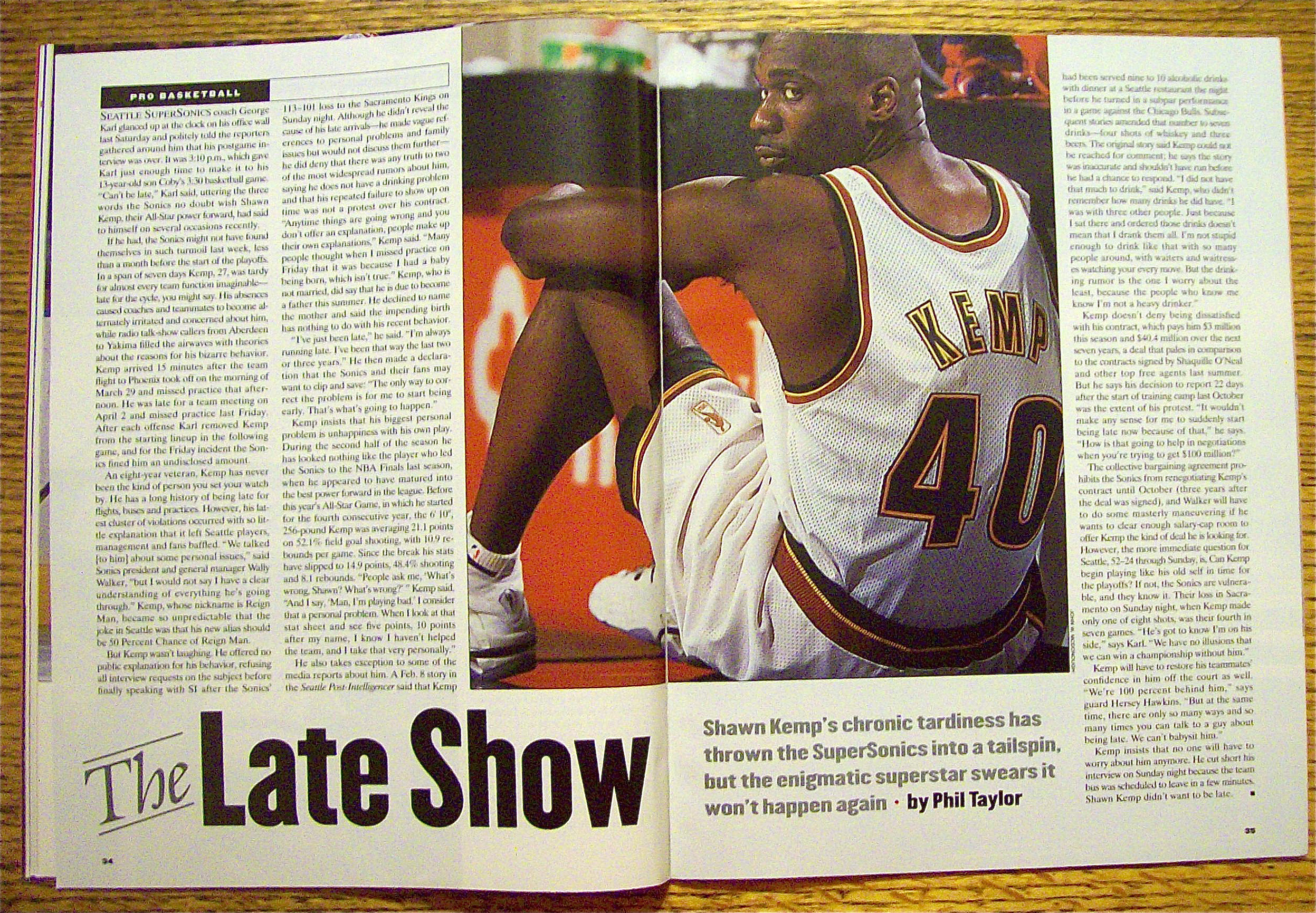 Sports Illustrated Magazine April 14, 1997 Drugs