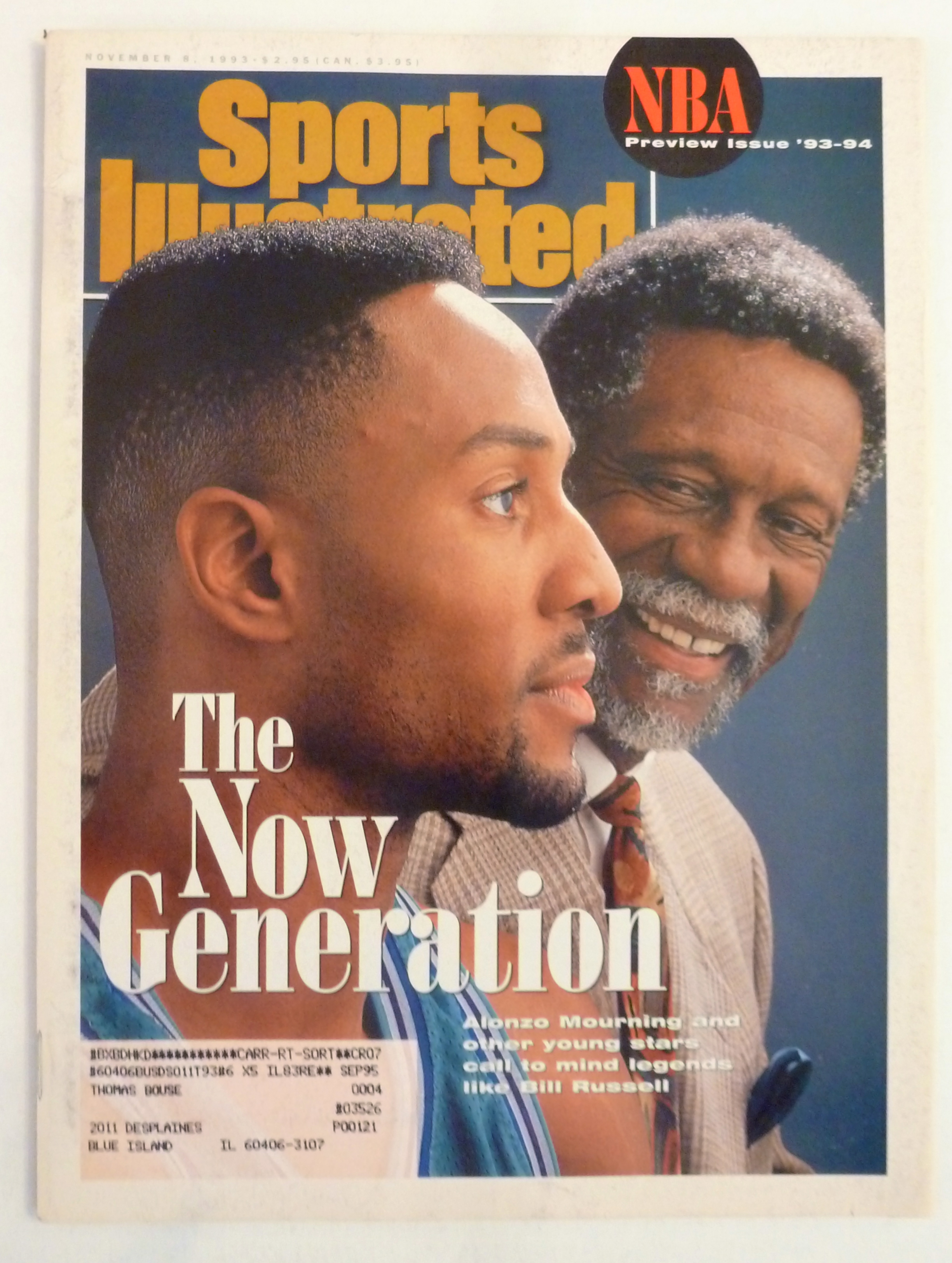 Sports Illustrated Magazine November 8, 1993 Mourning