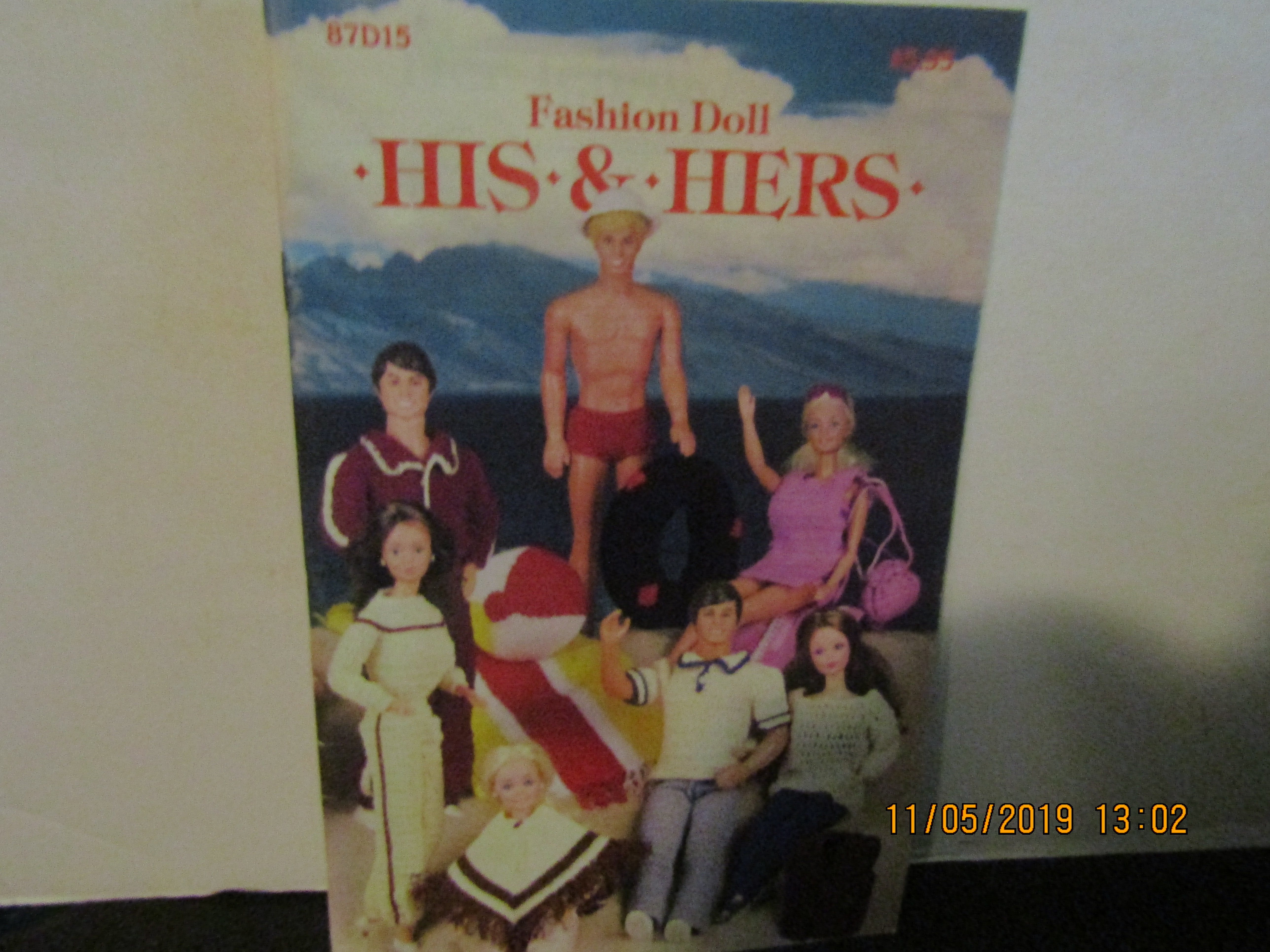 Vintage Booklet His & Hers Fashion Doll Outfits