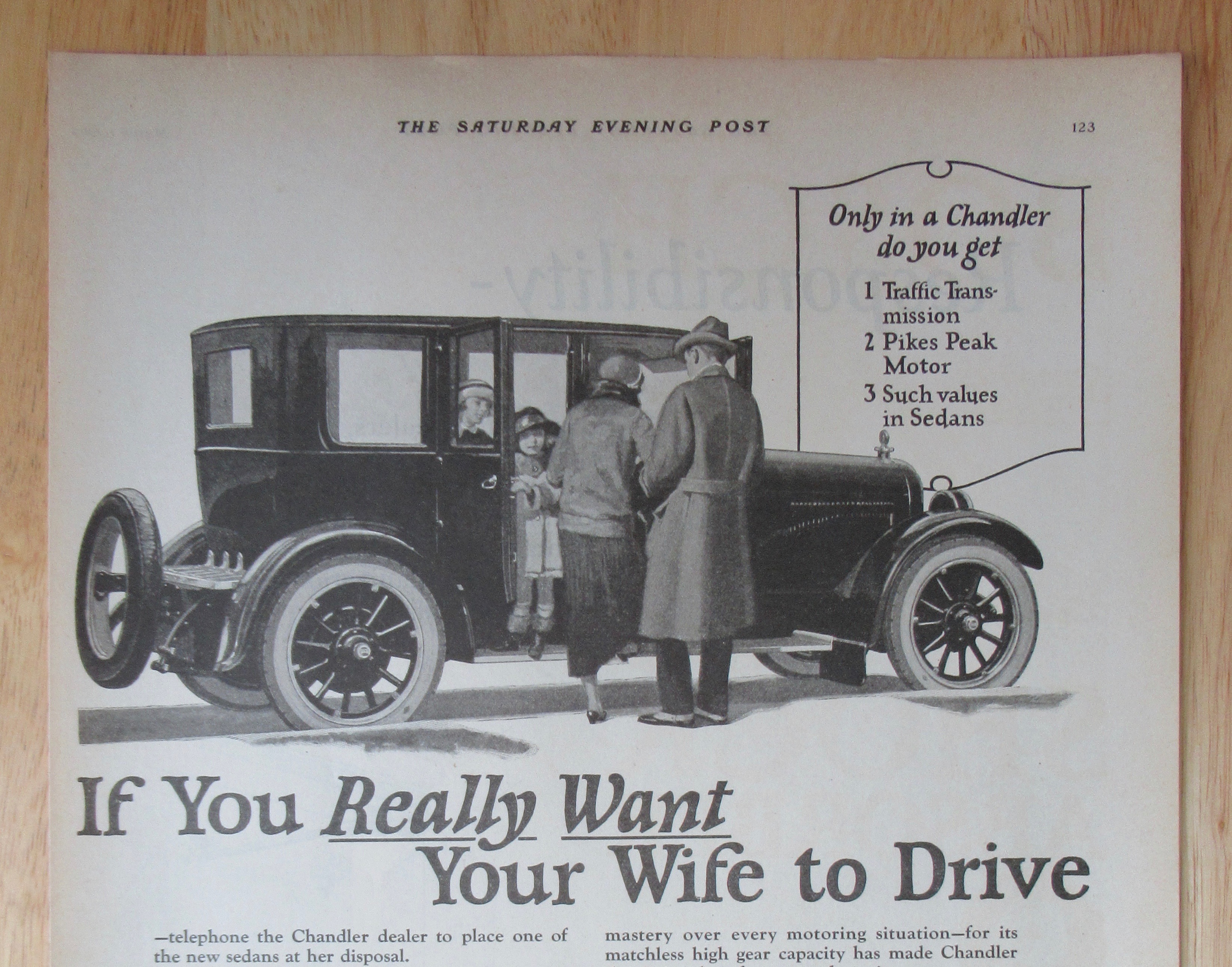 1924 Chandler Automobiles with Chandler Sedans