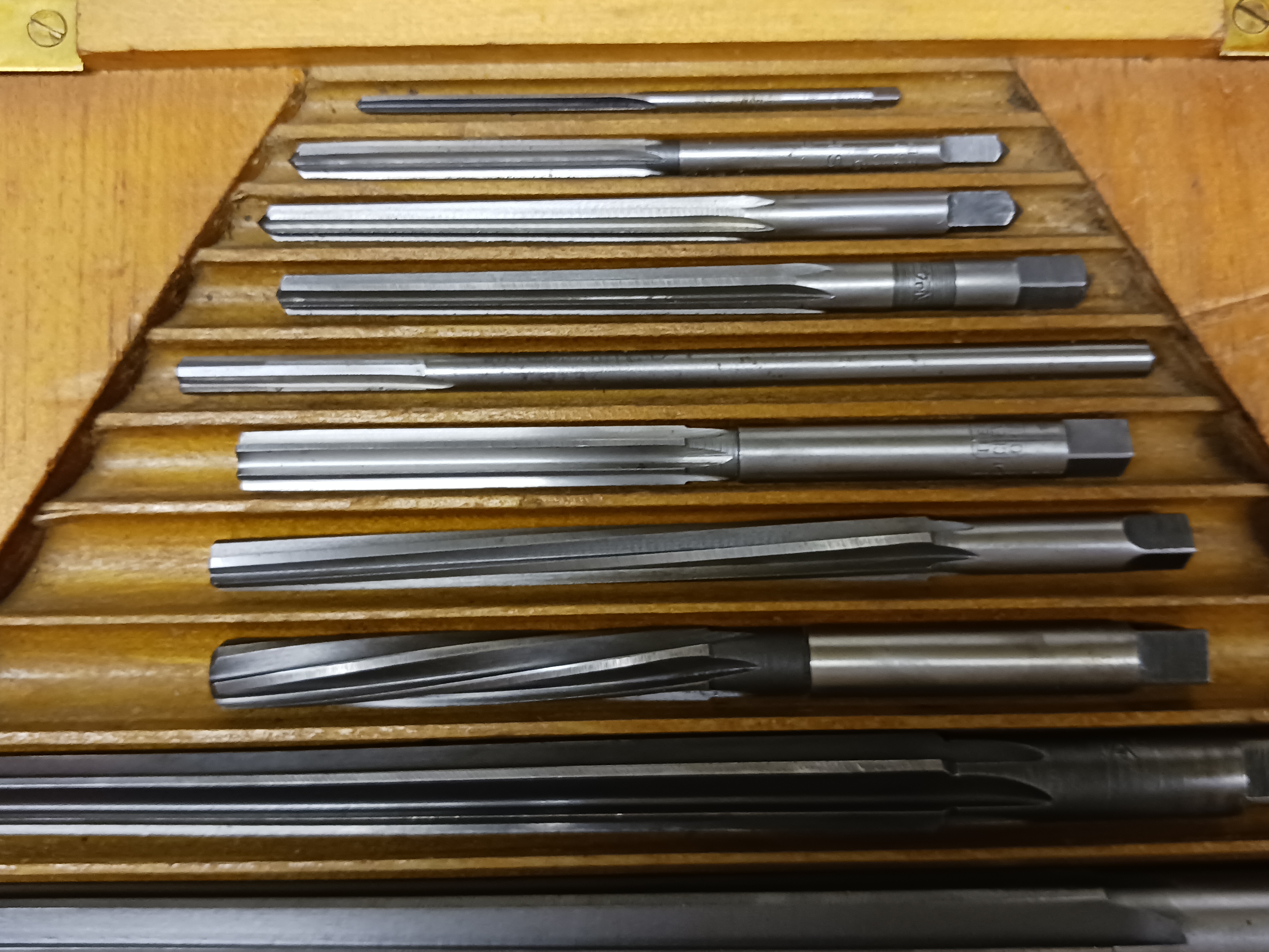 Tapered Reamer Set Made in U.S.A.