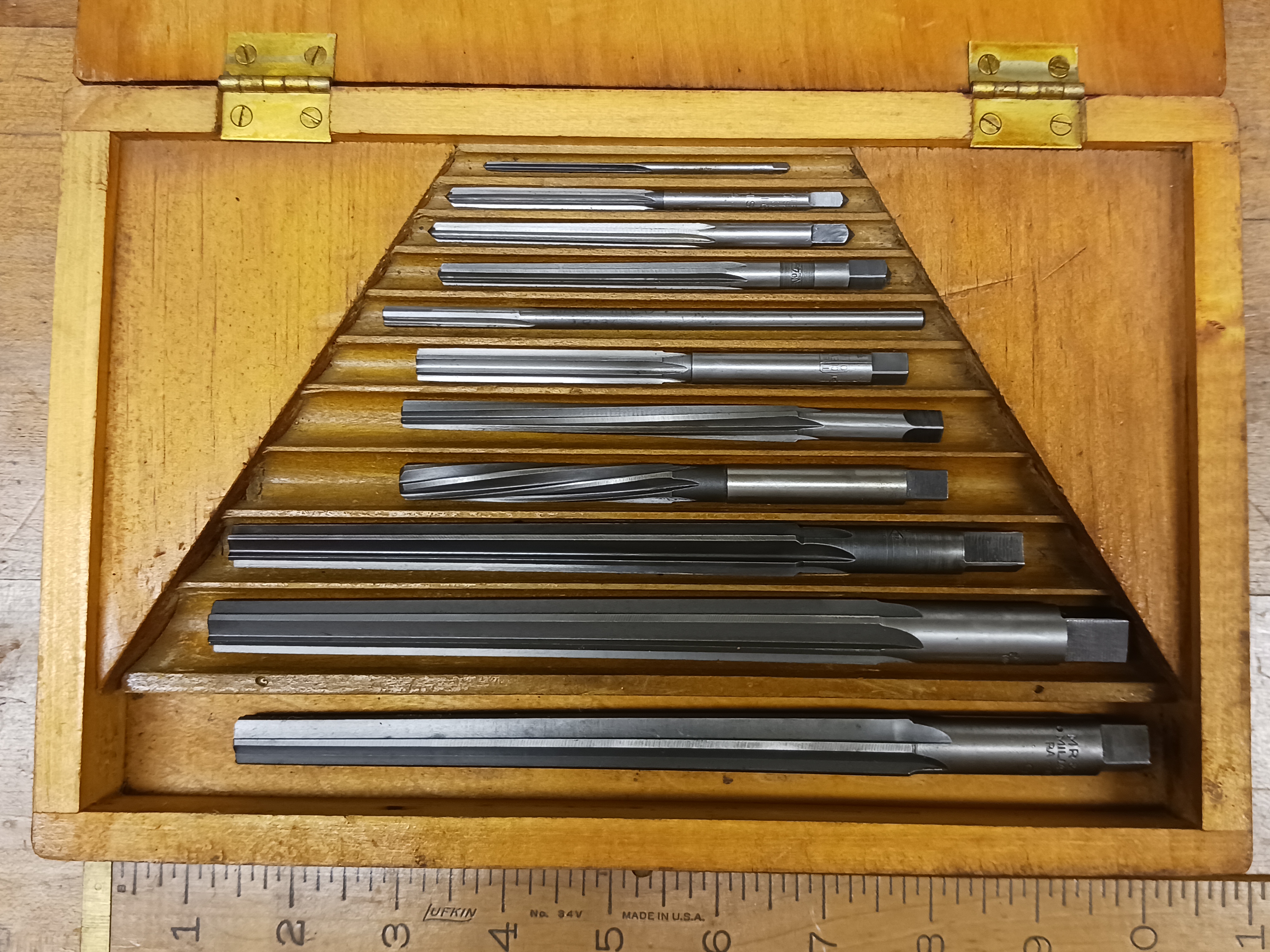 Tapered Reamer Set Made in U.S.A.