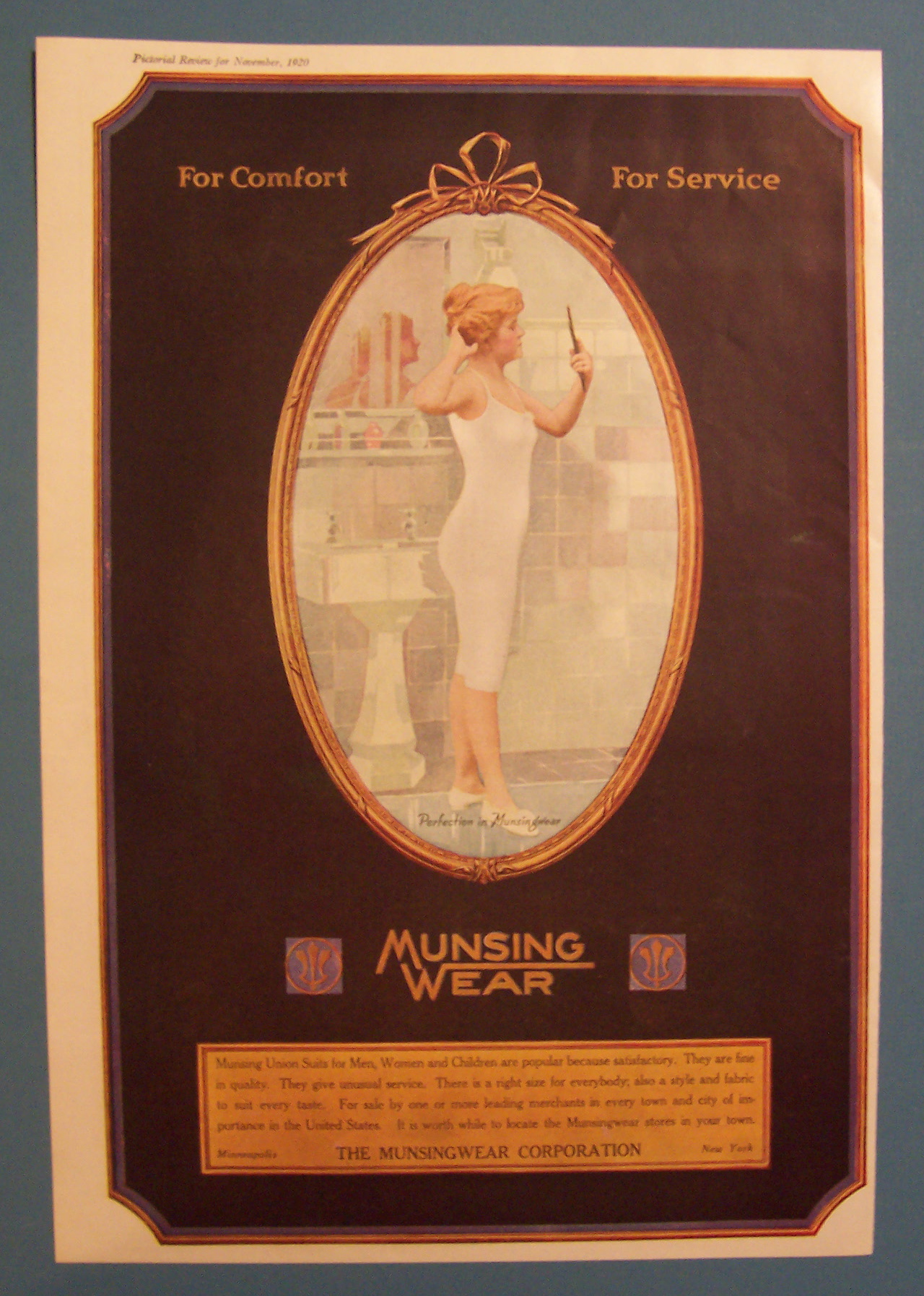 1920 Munsingwear