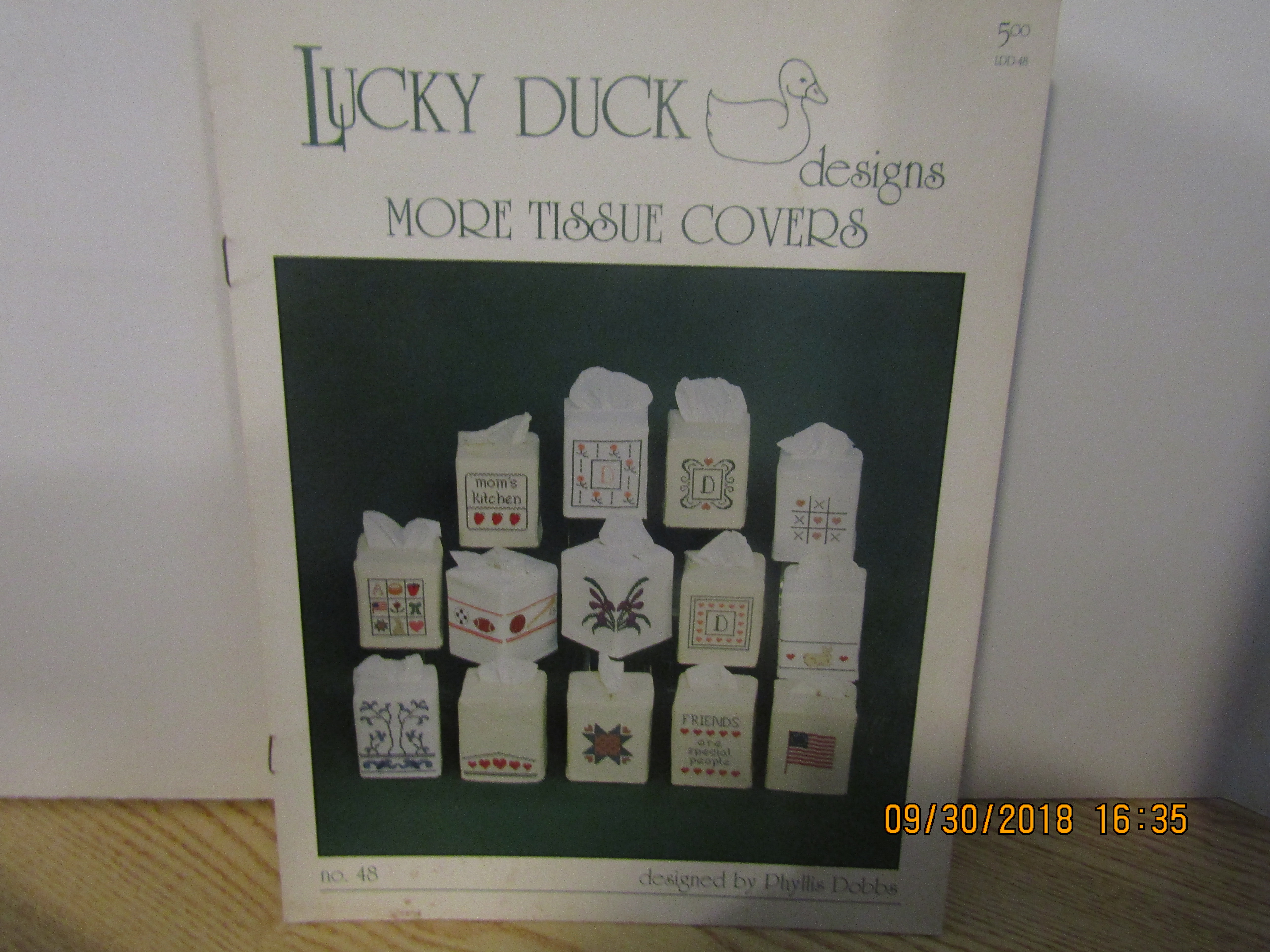 Lucky Duck Designs More Tissue Covers #48