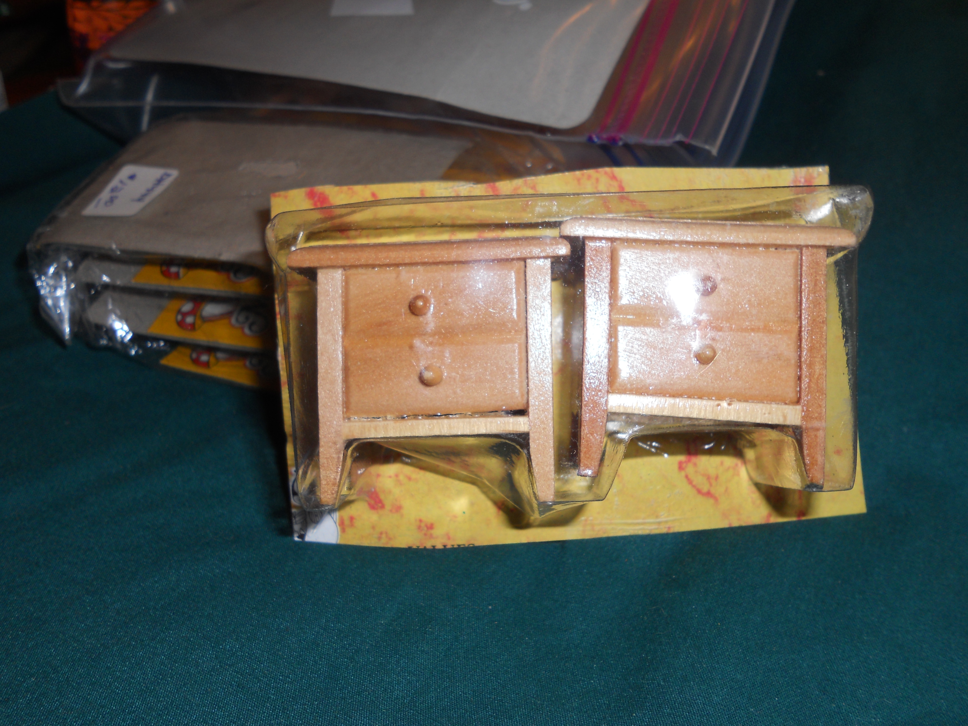 Dollhouse Furniture Night Stands Pair