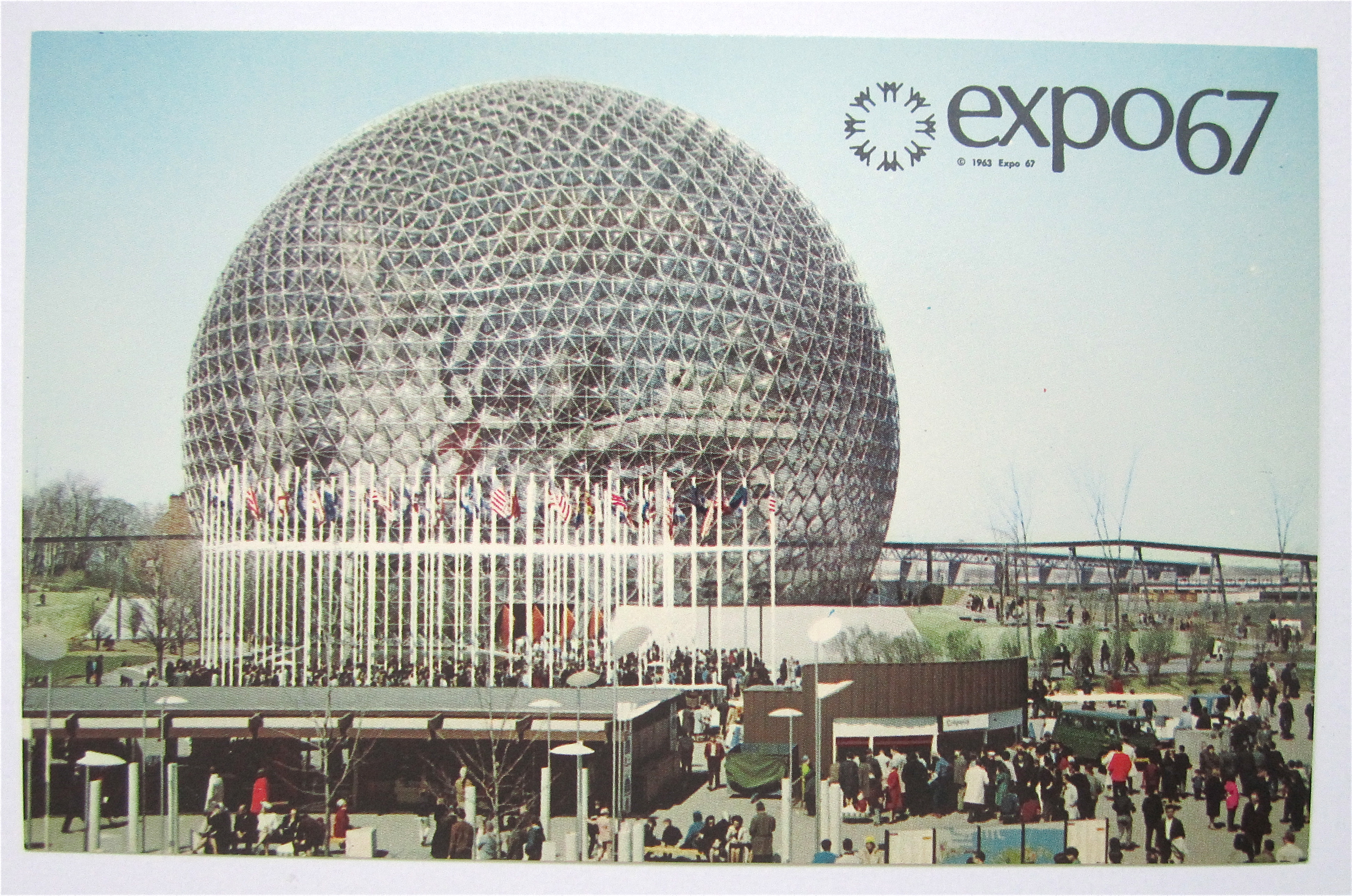Pavilion of the United States, Expo 67 Postcard