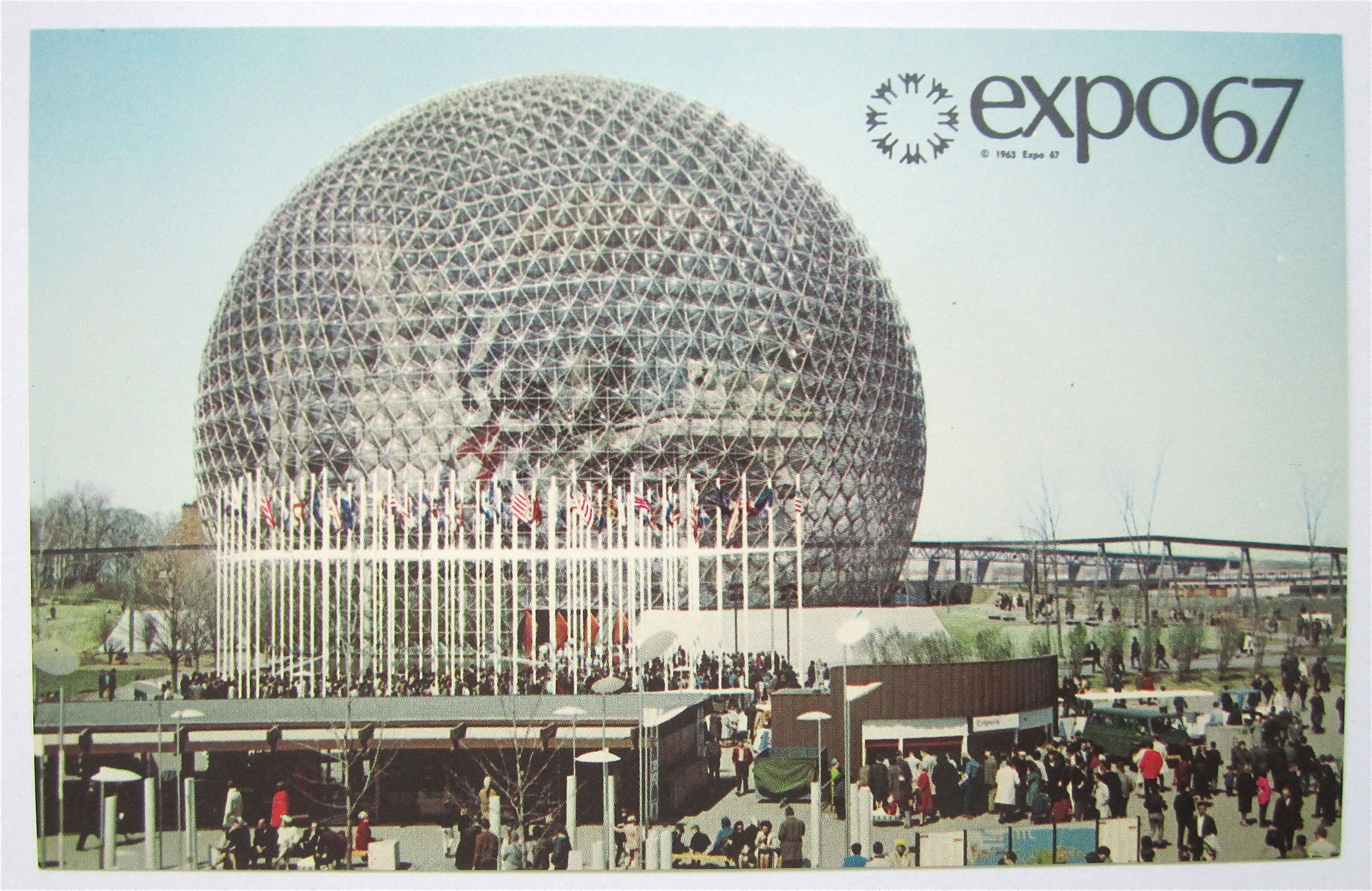 Pavilion of the United States, Expo 67 Postcard