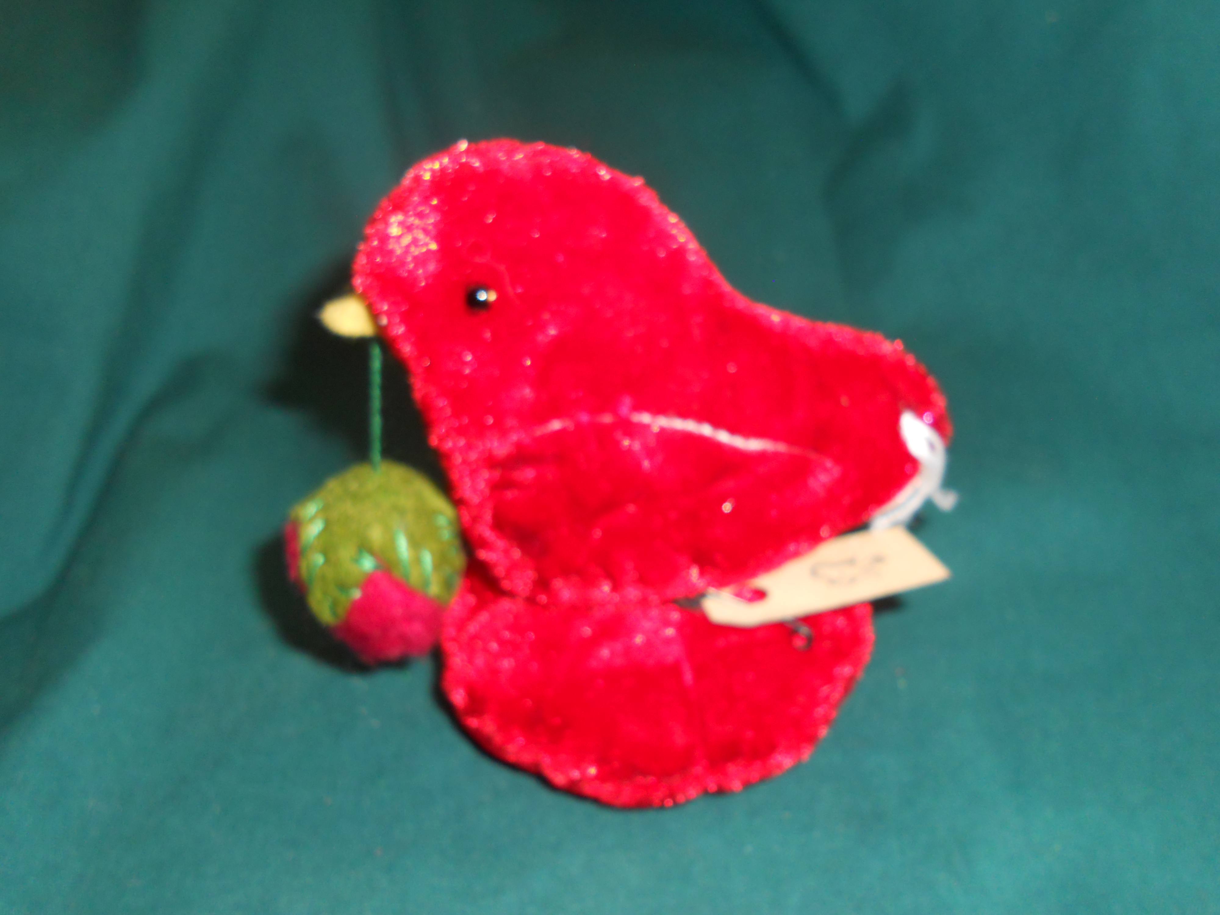 Pin Cushion Cardinal Prim Penny Bird