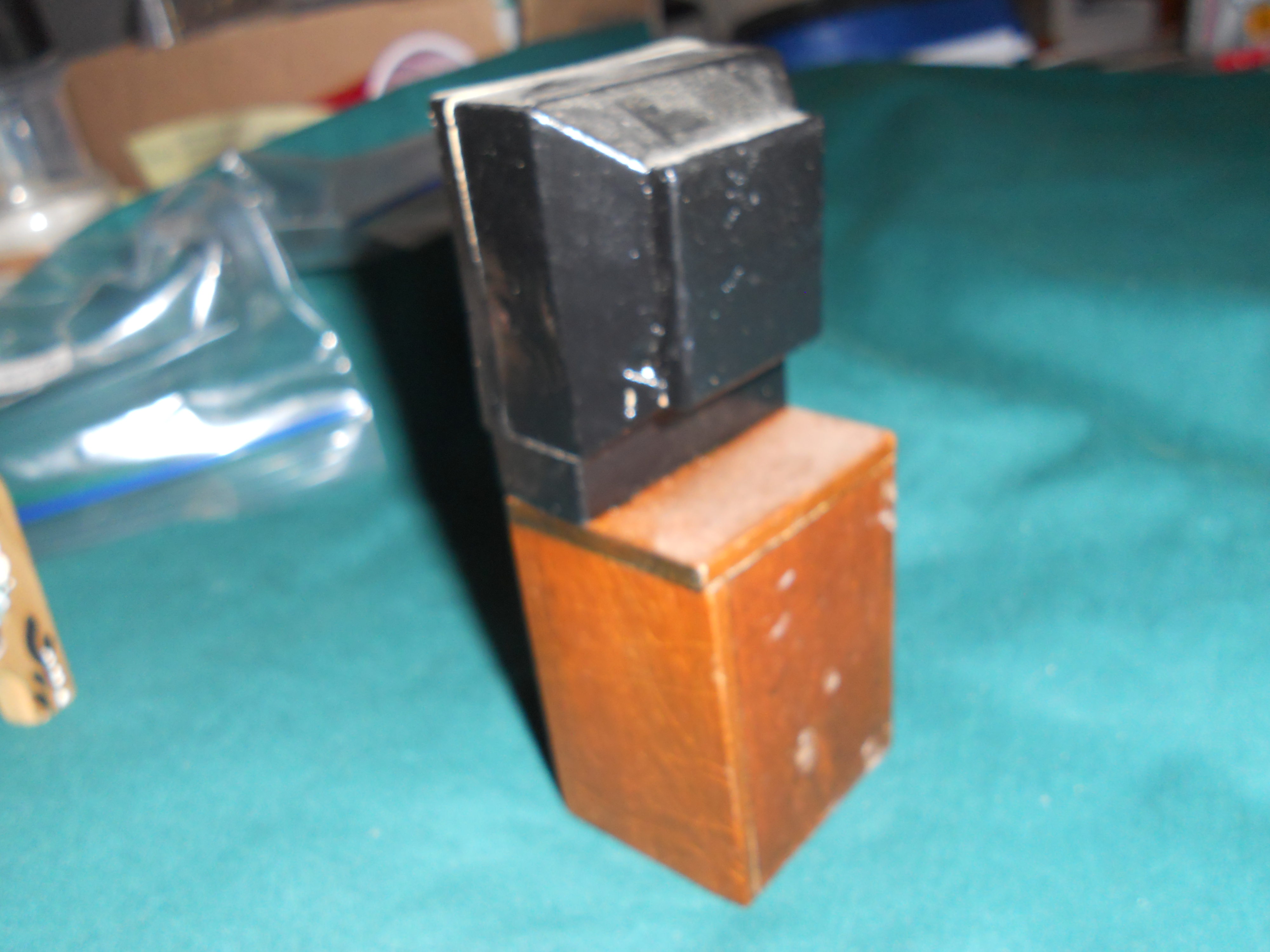 Dollhouse TV on Wood Bookcase
