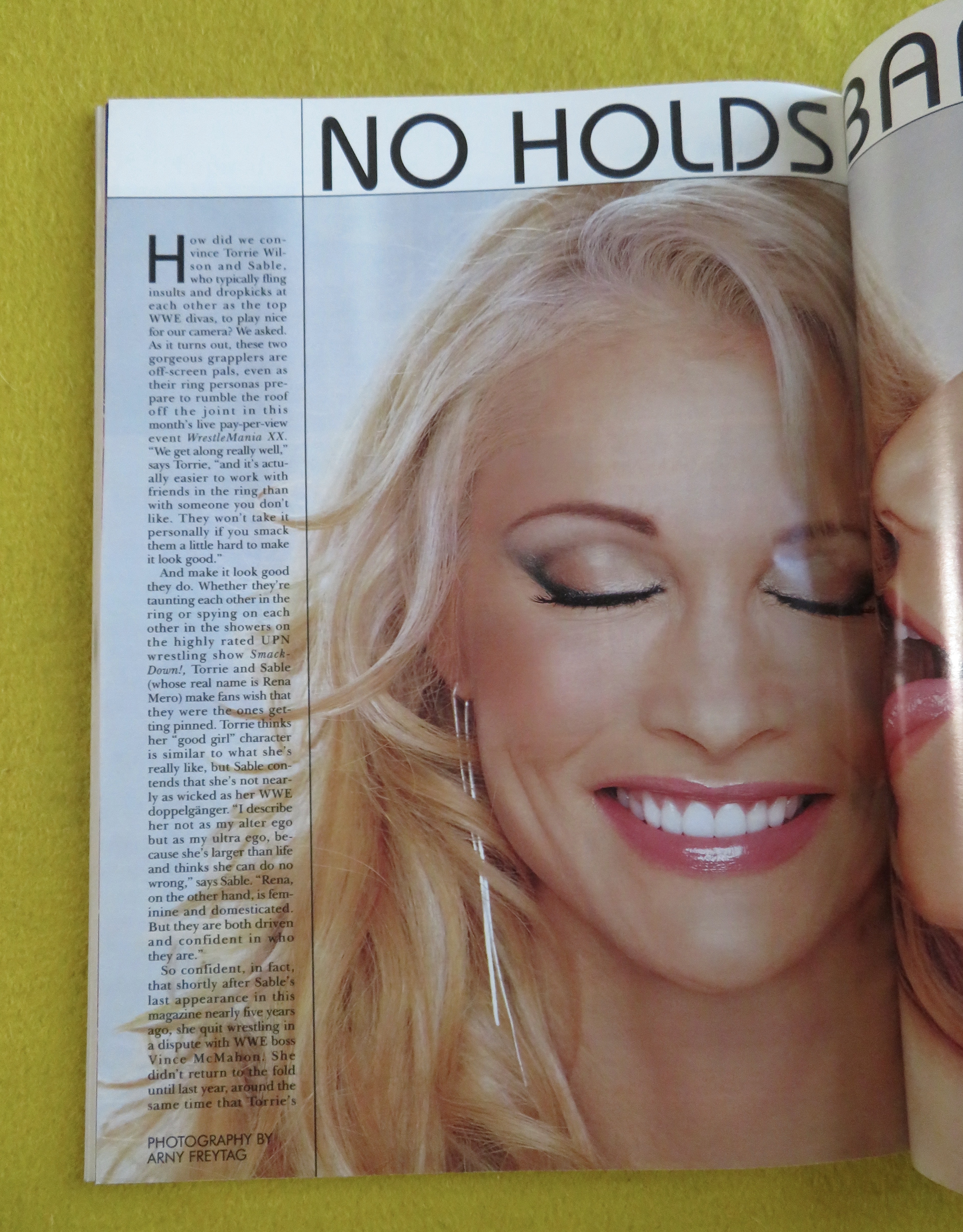 Playboy Magazine March 2004 Sandra Hubby/Torrie/Sable