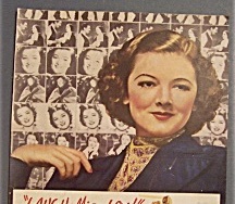 1938 Lucky Strike Cigarettes with MGM Star Myrna Loy