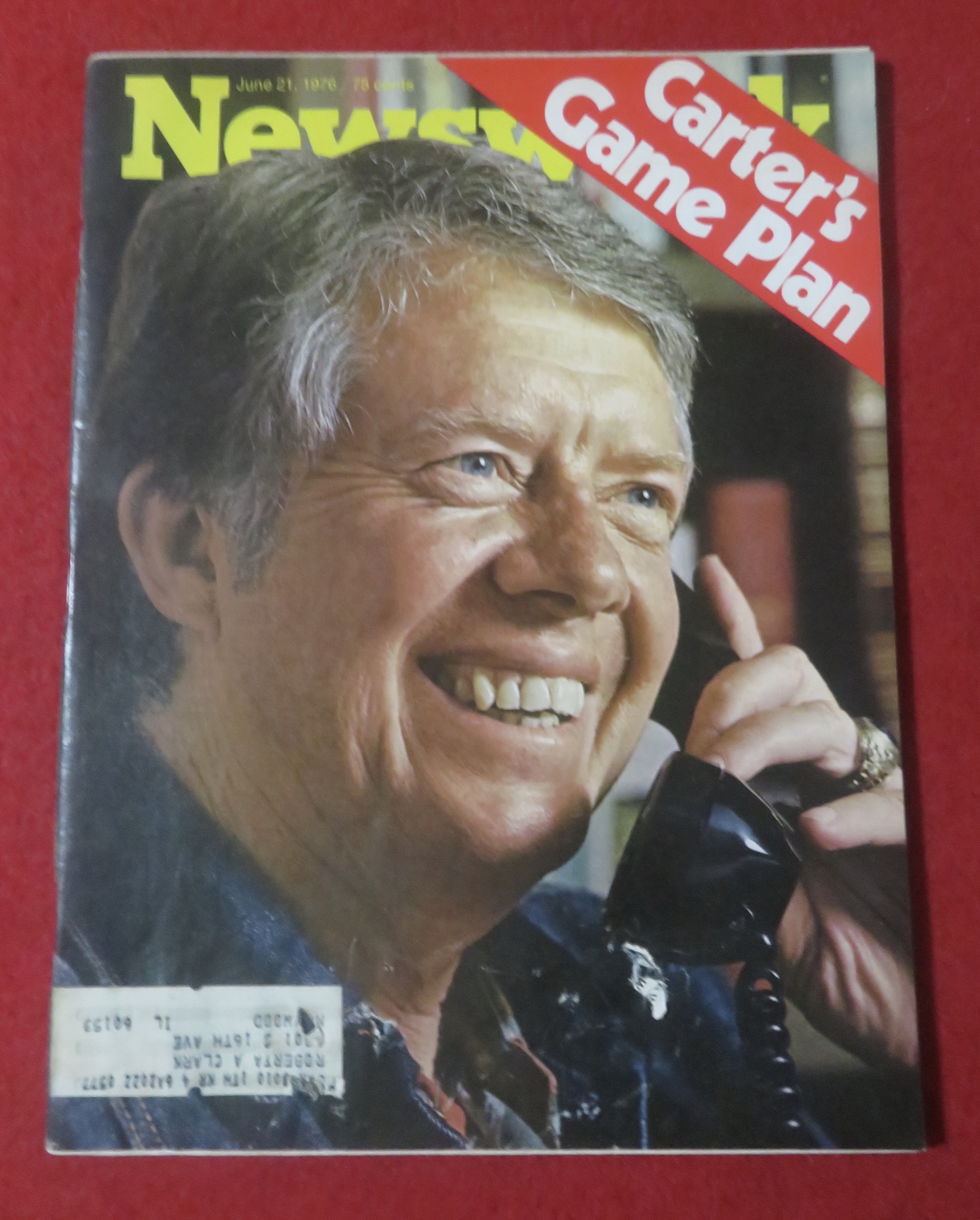 Newsweek Magazine June 21, 1976 Carter's Game Plan