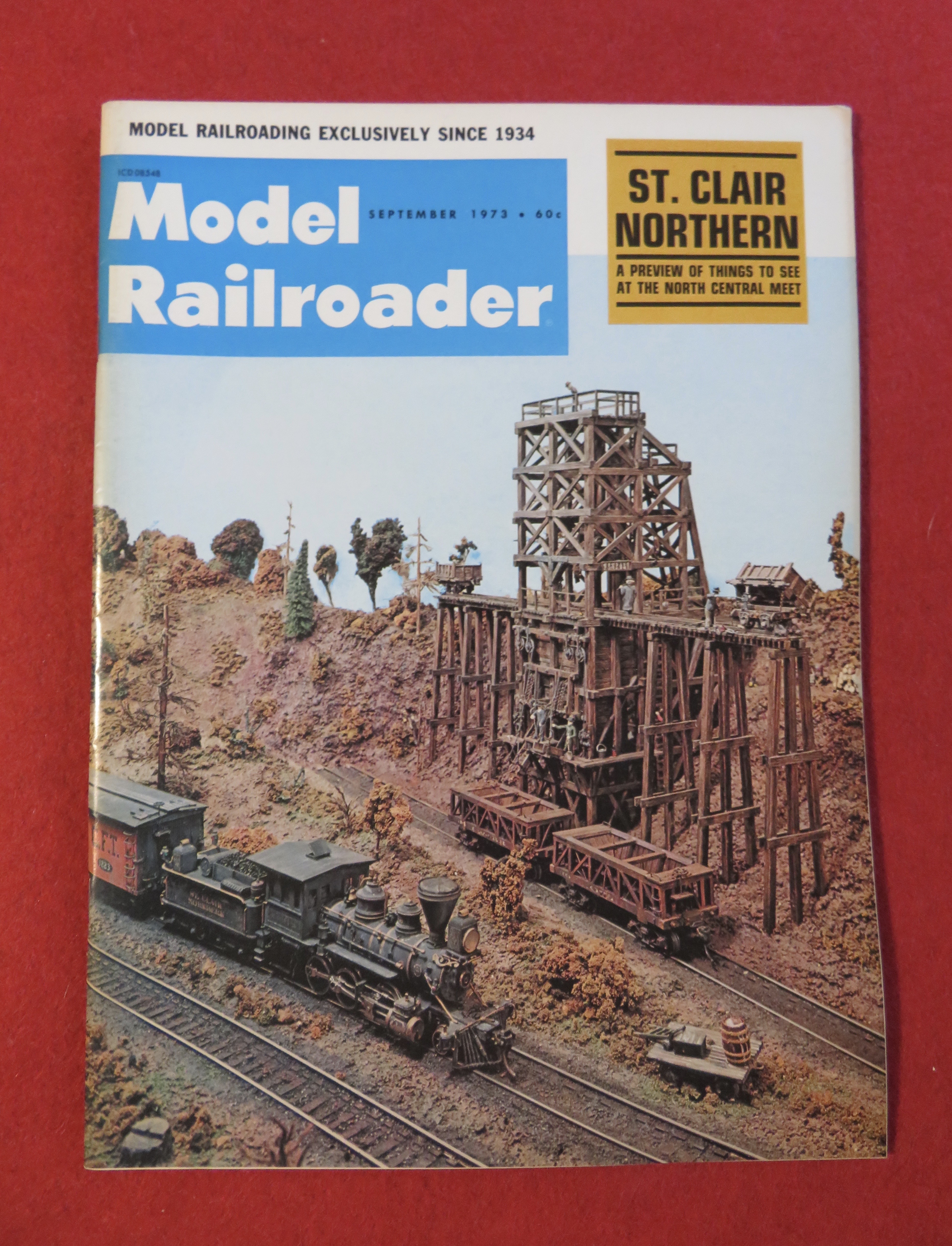 Model Railroader Magazine September 1973 St Clair