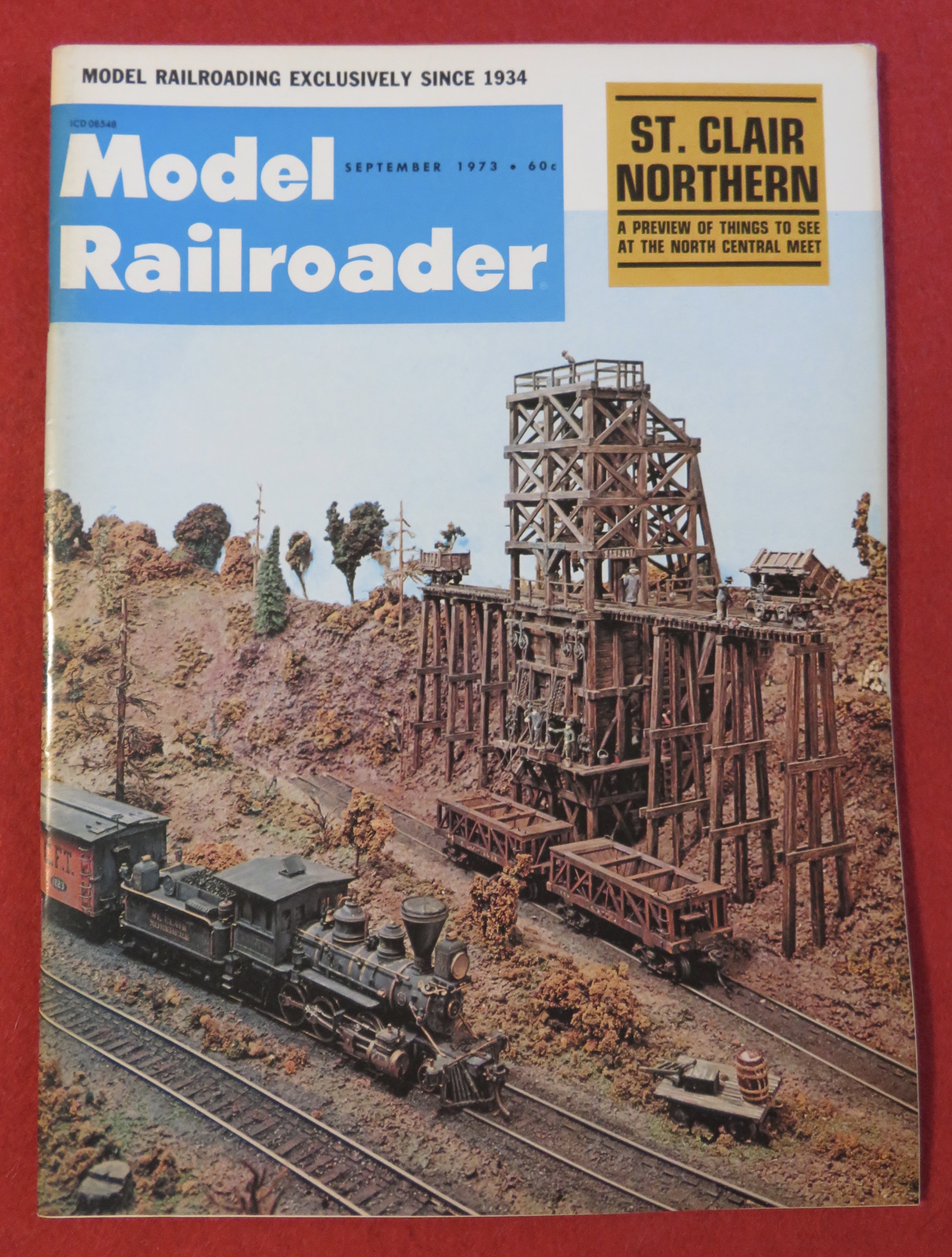 Model Railroader Magazine September 1973 St Clair