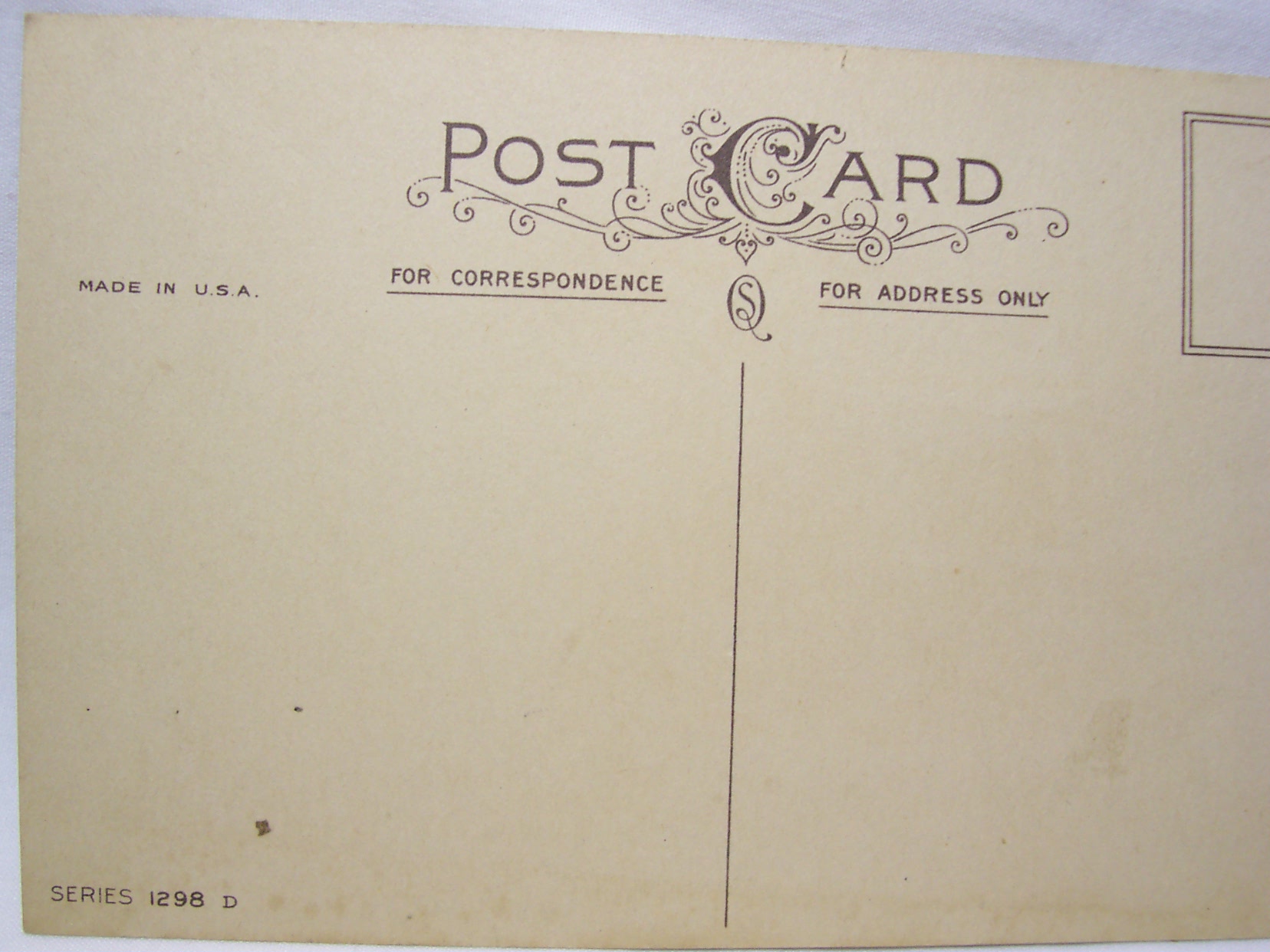 Birthday Greeting Post Card, U.S.A.