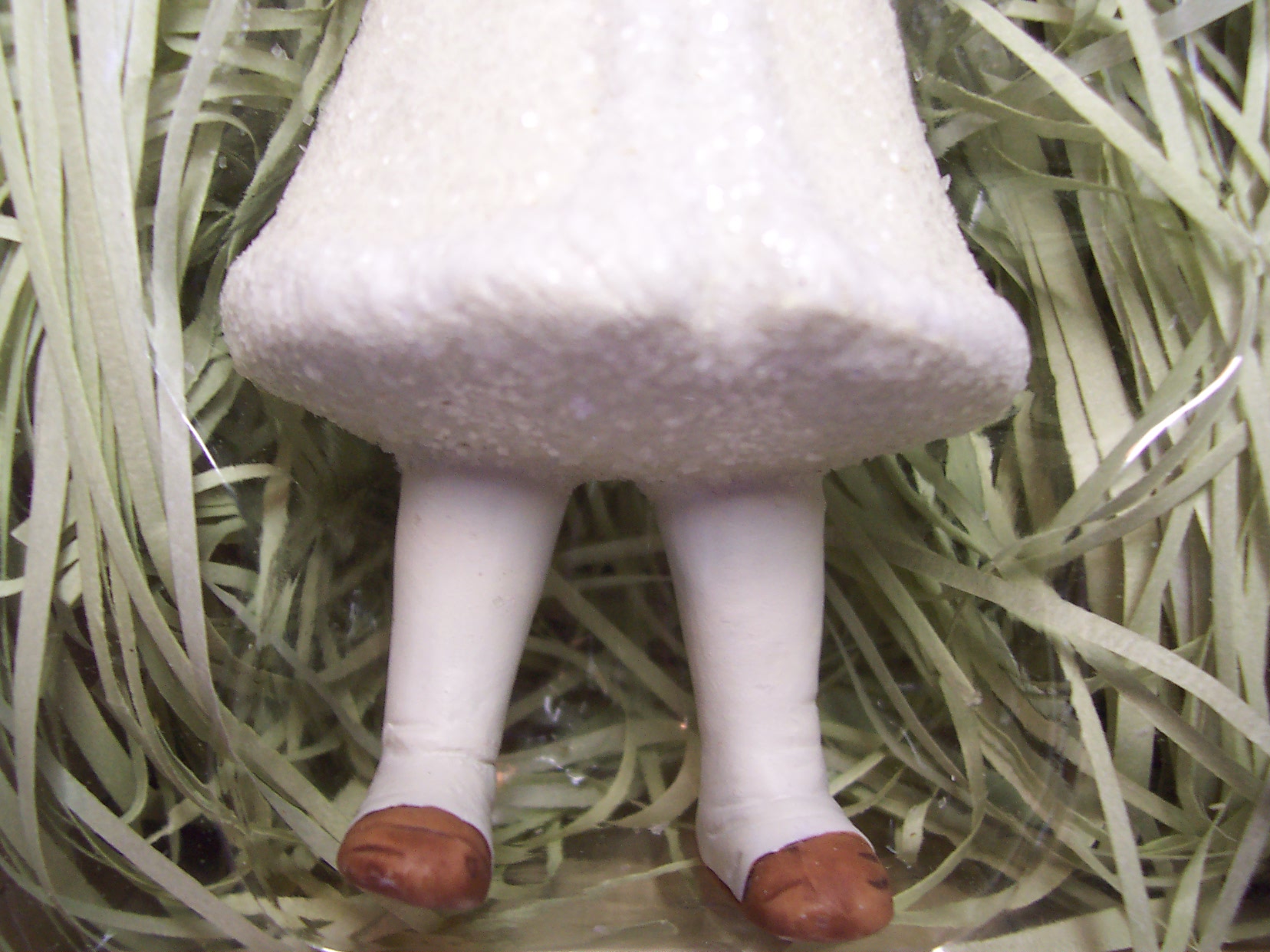 Costco Porcelain Angel Christmas Ornament