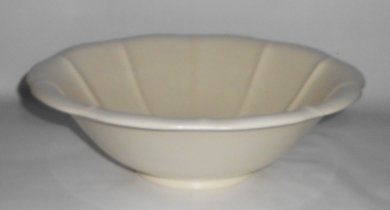 Franciscan Pottery Cielito Art Ware #121 LARGE Satin Ivory Bowl