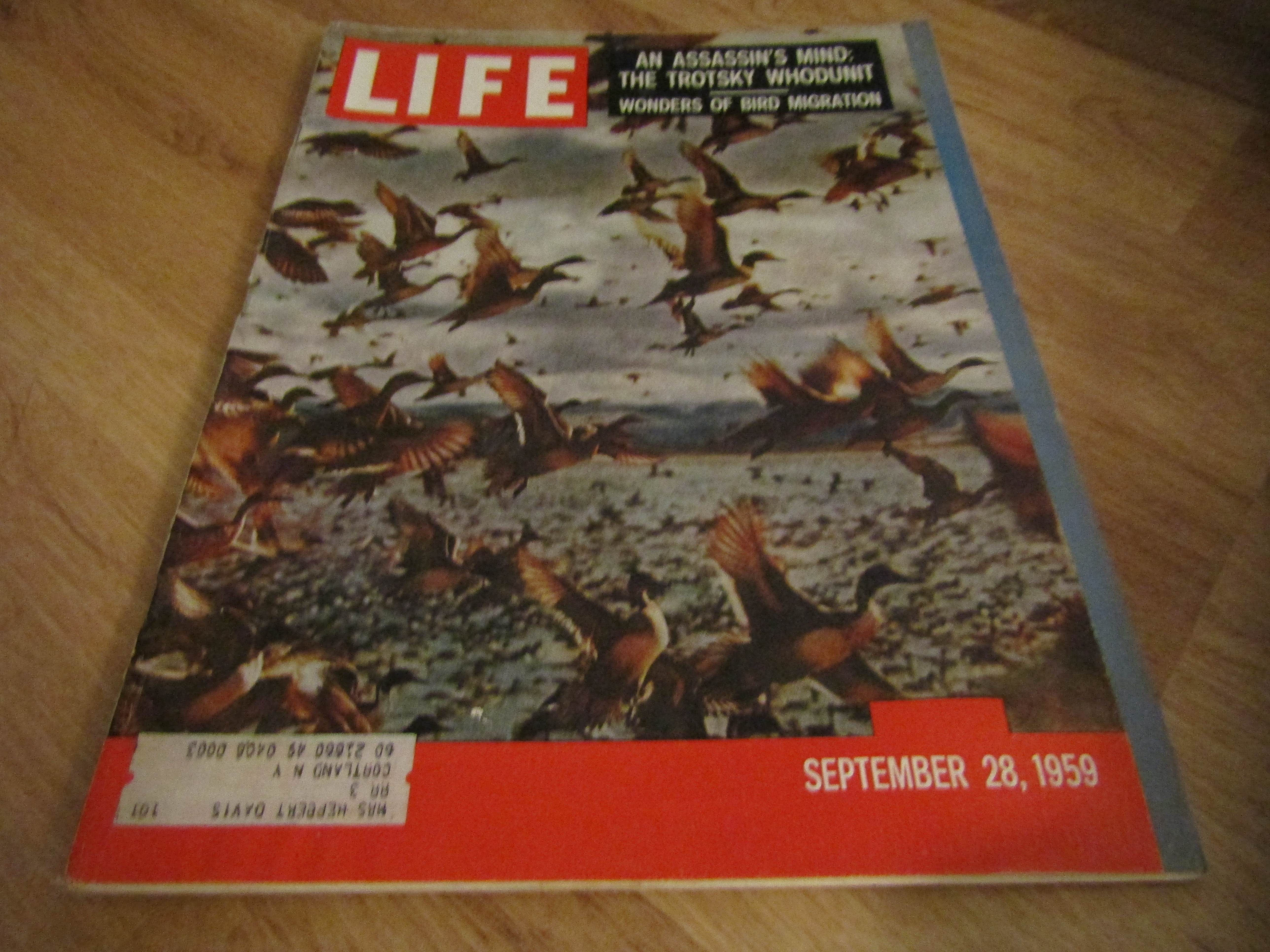 Vintage Life Magazine Sept 28,1959