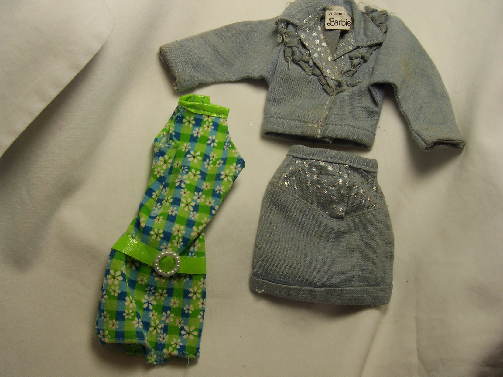 Barbie Doll Outfits Pair Western Style Sheath