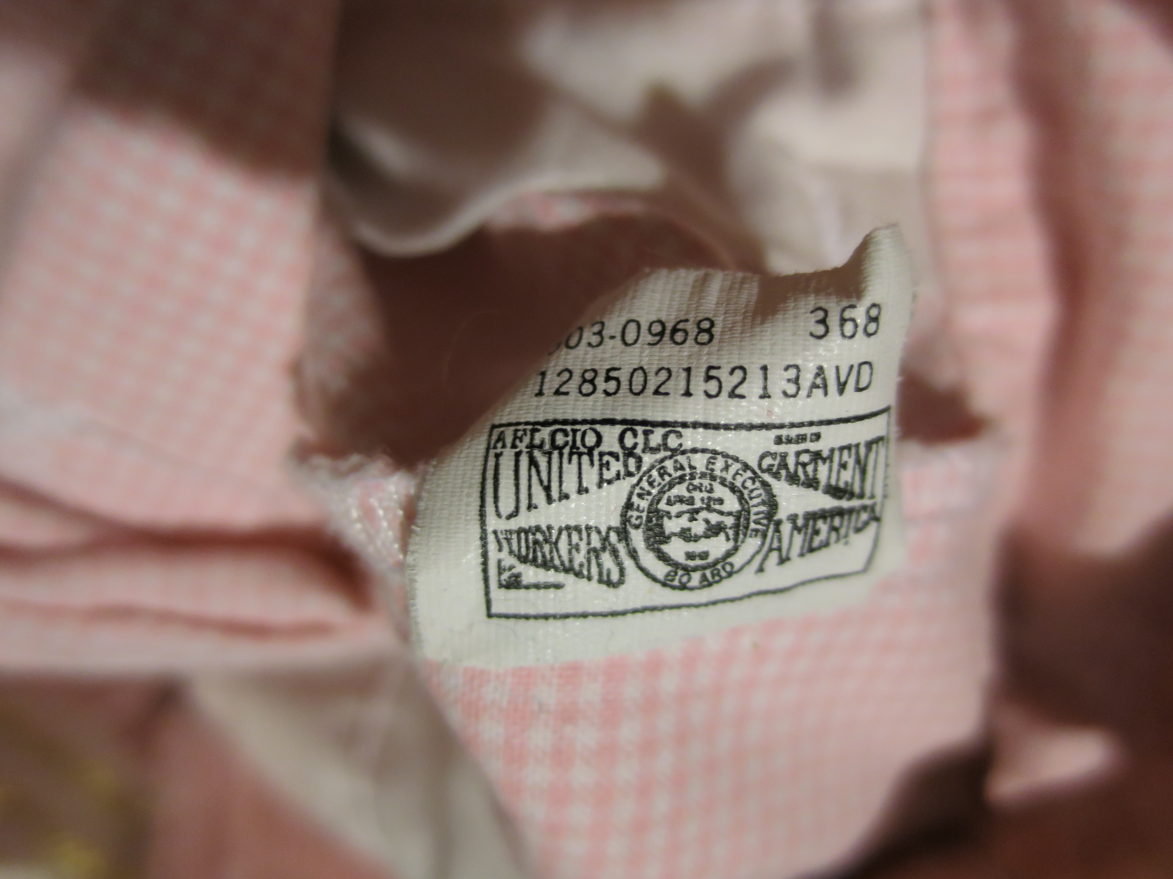 Vintage Lee Pants Girls 4 T Pink White Checkered