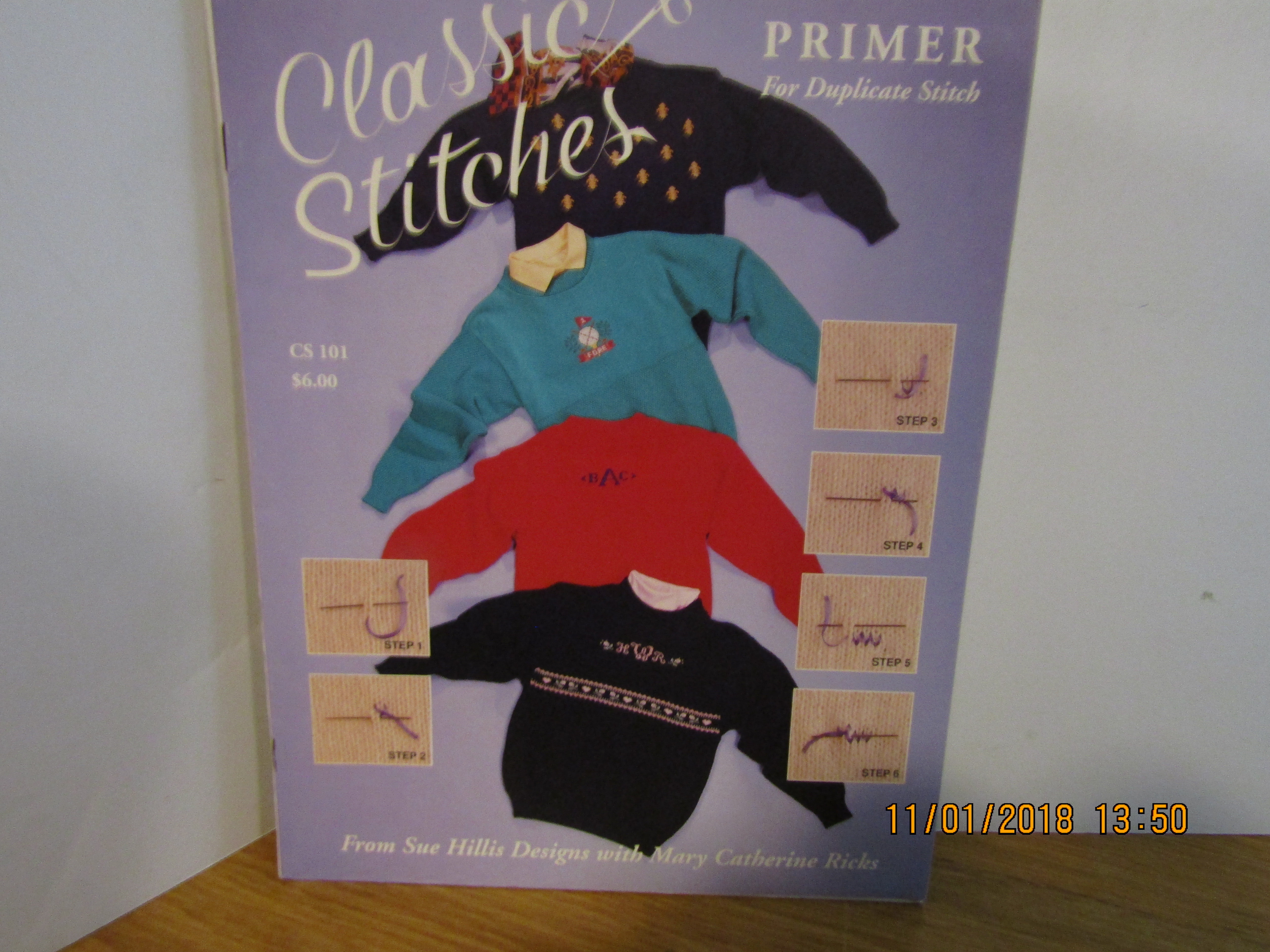 Sue Hills Cross Stitch Classic Stitches Primer #101