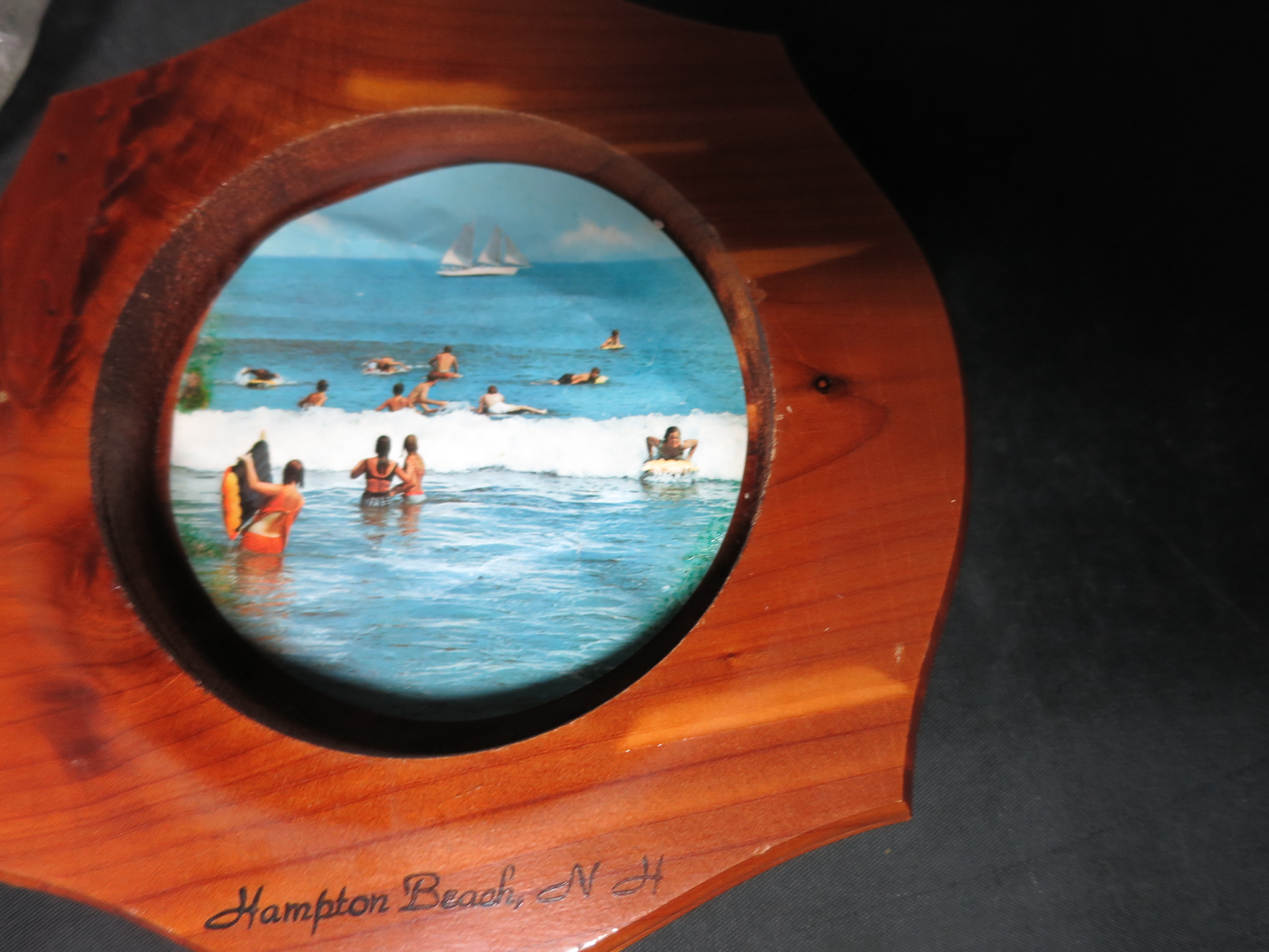 Souvenir Ash Tray Hampton Beach N H