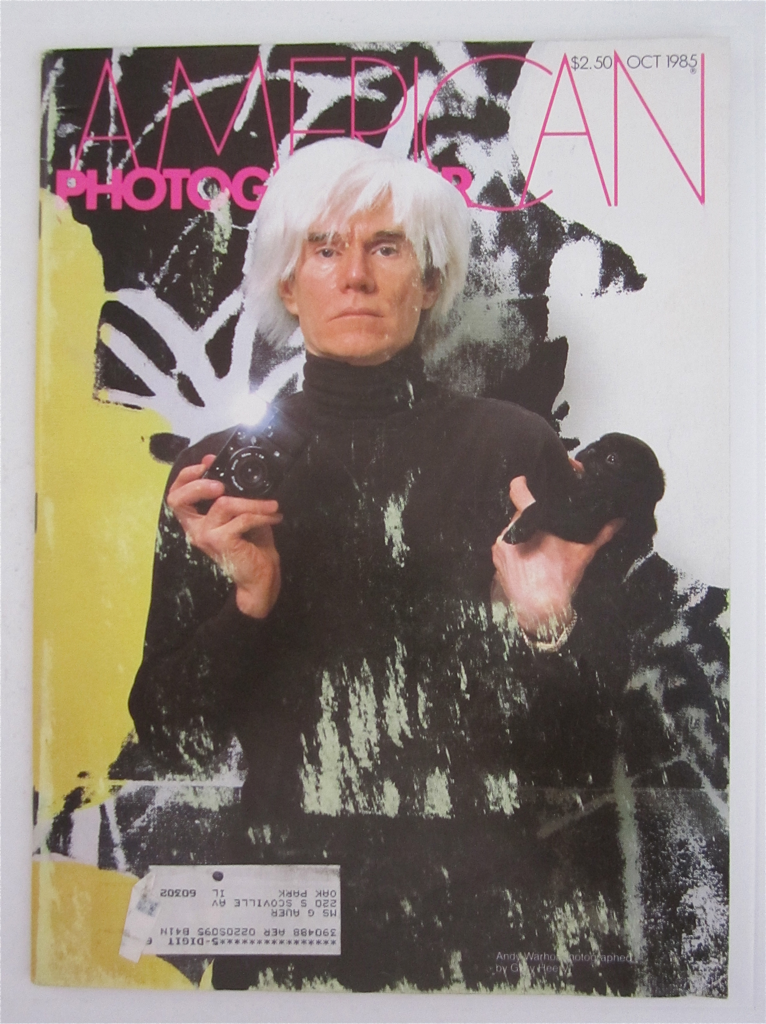 American Photographer Magazine October 1985