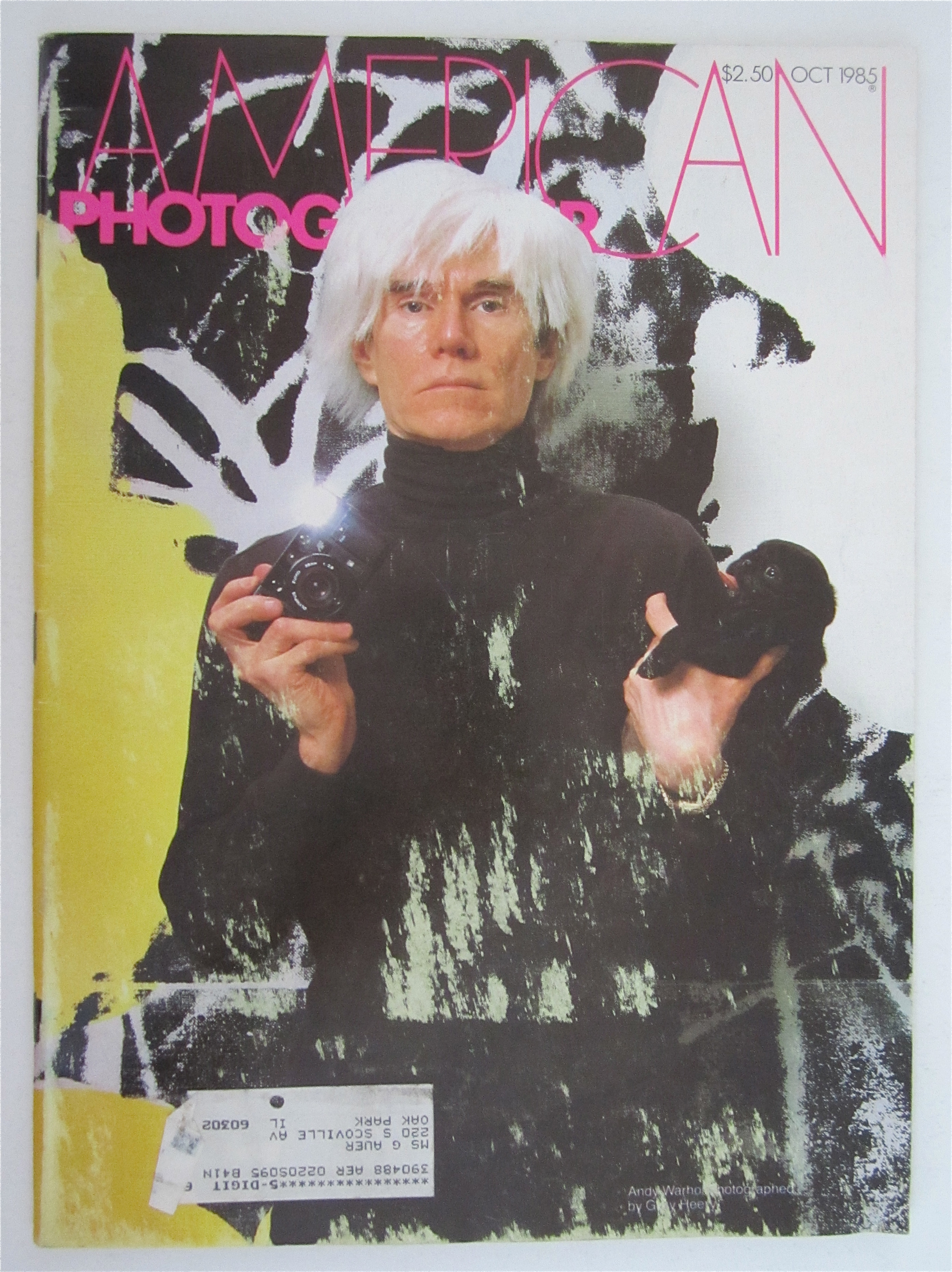 American Photographer Magazine October 1985
